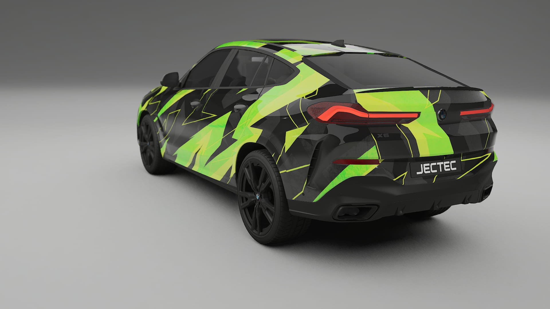 BMW X6 G06 F96 NINJA TURTLES Designed Wrap PPF Kit – Printable Polyurethane Film