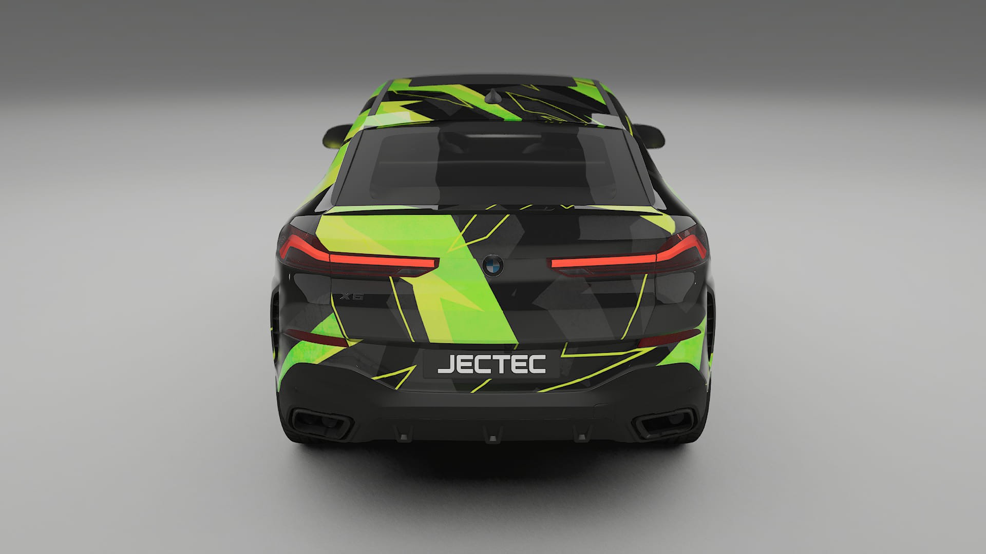 BMW X6 G06 F96 NINJA TURTLES – Design-Wrap PPF-Kit aus bedruckbarer Polyurethanfolie