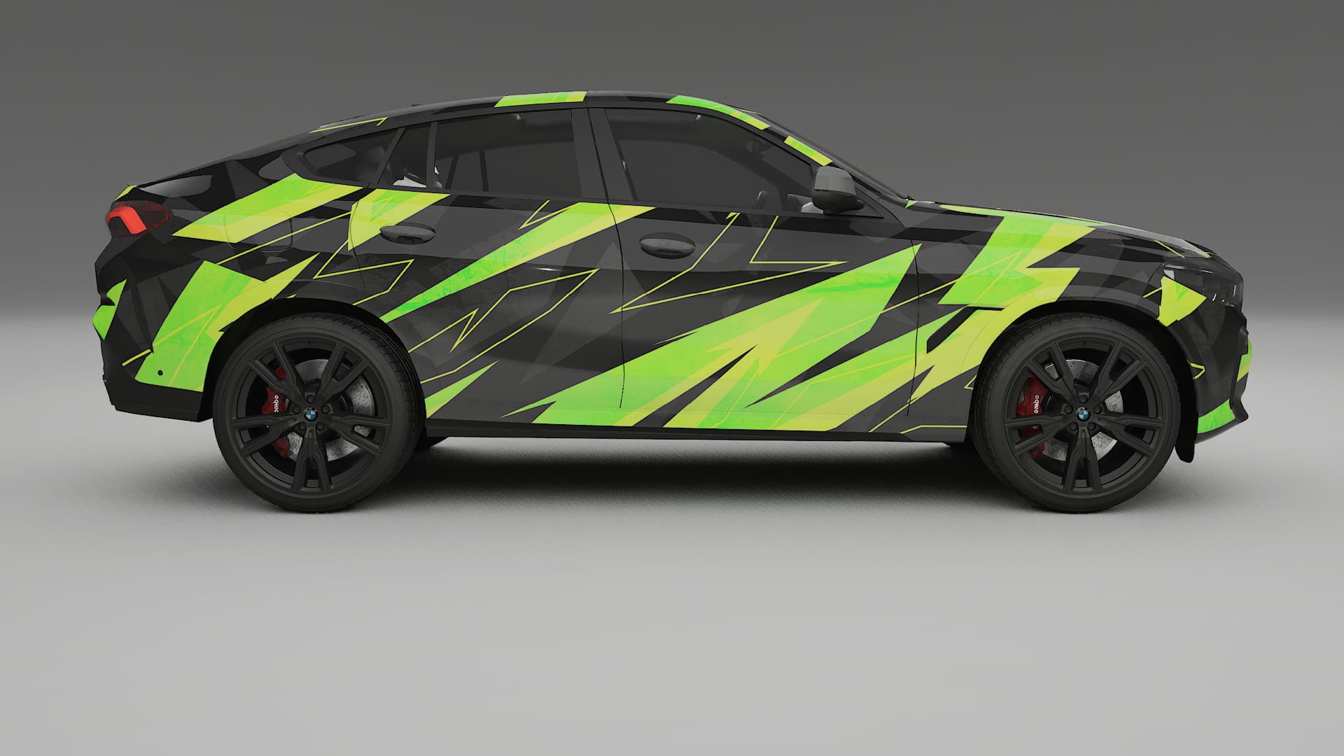 BMW X6 G06 F96 NINJA TURTLES Designed Wrap PPF Kit – Printable Polyurethane Film