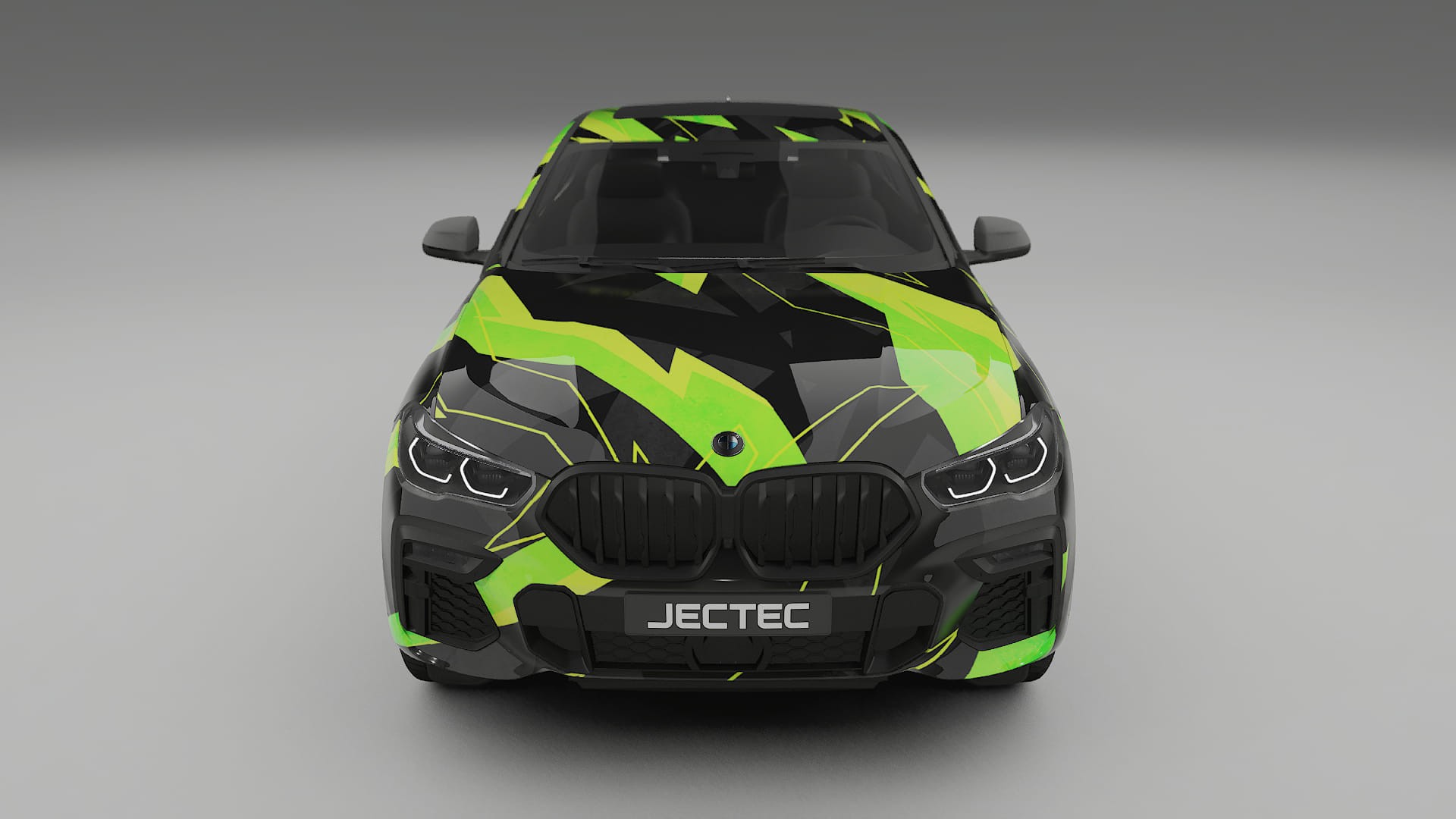 BMW X6 G06 F96 NINJA TURTLES – Design-Wrap PPF-Kit aus bedruckbarer Polyurethanfolie