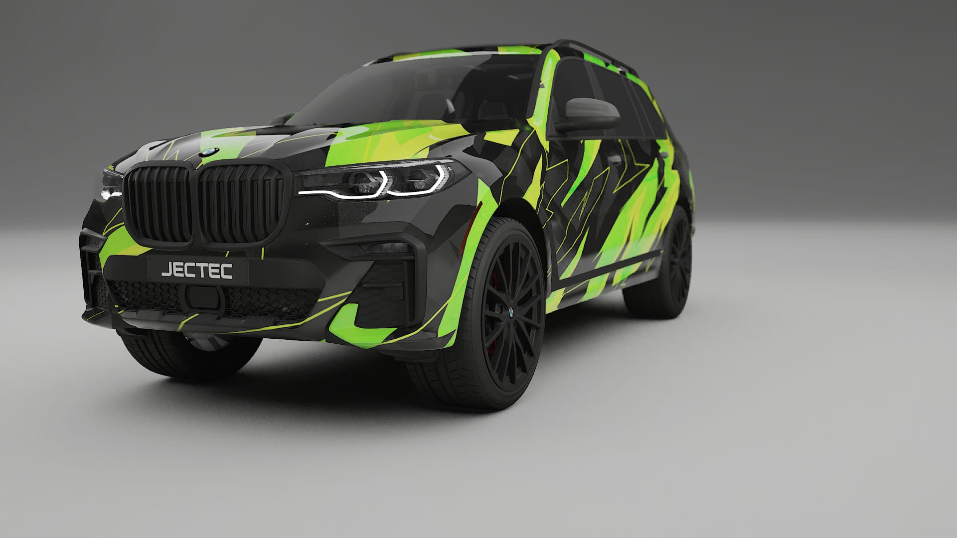 BMW X7 M G07 NINJA TURTLES Designed Wrap PPF Kit – Printable Polyurethane Film