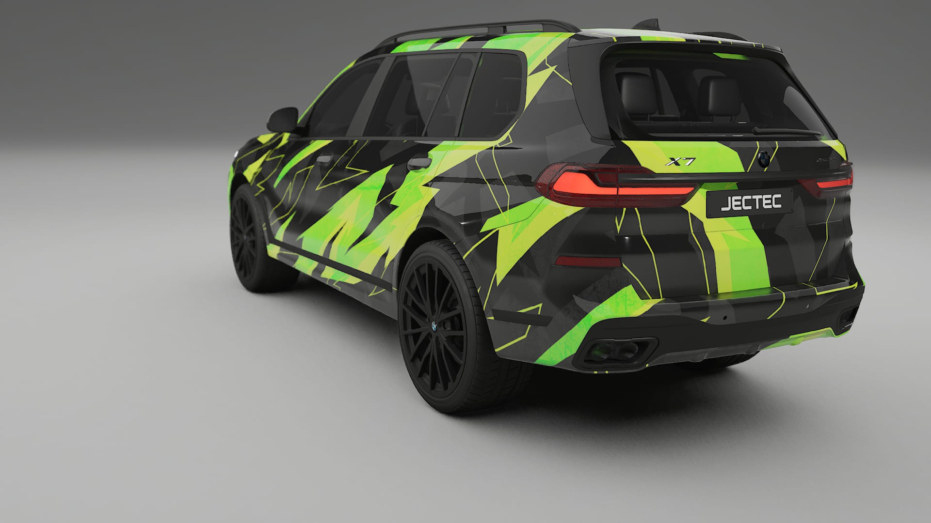 BMW X7 M G07 NINJA TURTLES Designed Wrap PPF Kit – Printable Polyurethane Film