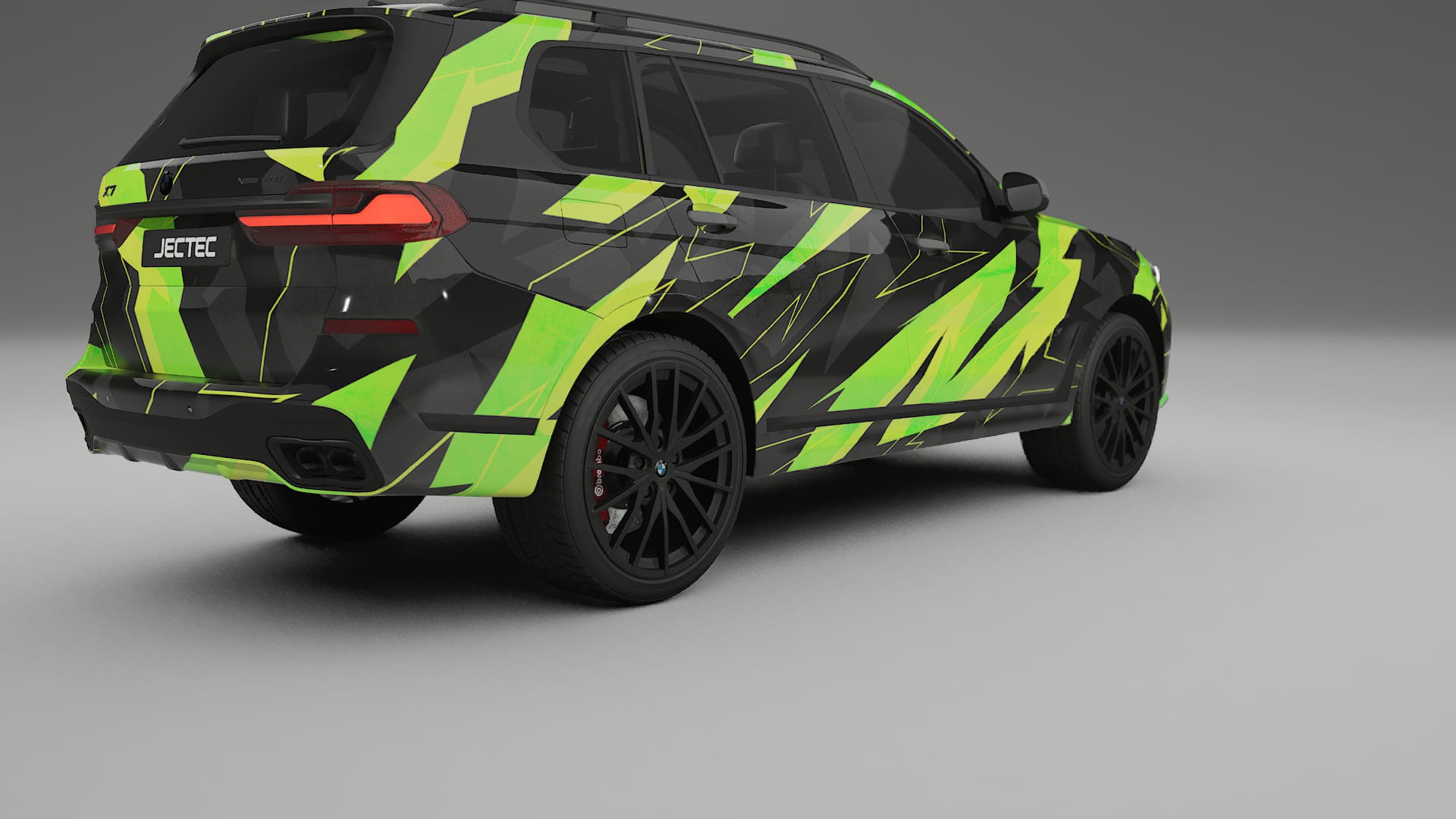 BMW X7 M G07 NINJA TURTLES Designed Wrap PPF Kit – Printable Polyurethane Film