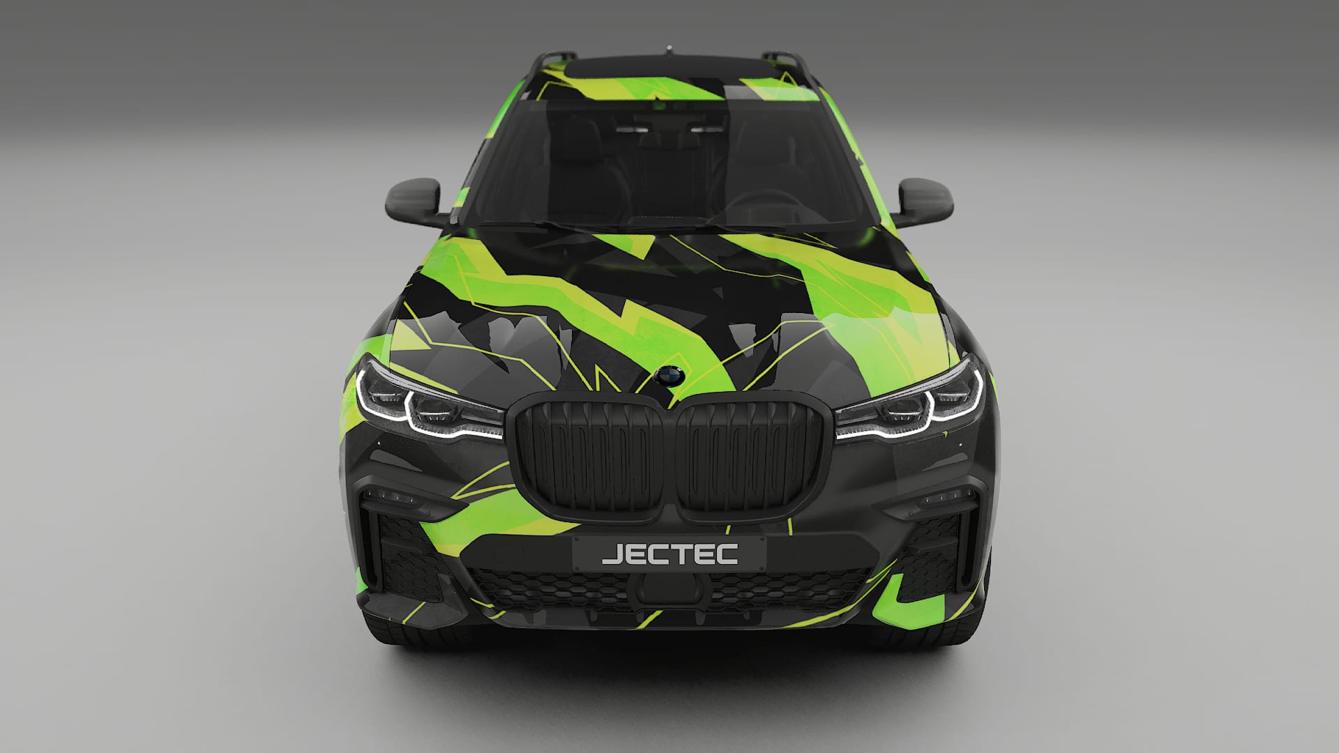 BMW X7 M G07 NINJA TURTLES Designed Wrap PPF Kit – Printable Polyurethane Film