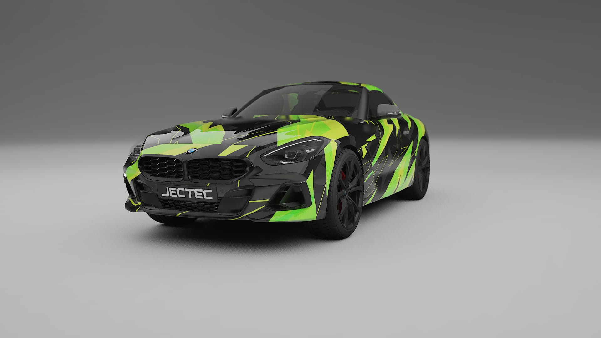 BMW Z4 G29 NINJA TURTLES – Design-Wrap PPF-Kit aus bedruckbarer Polyurethanfolie