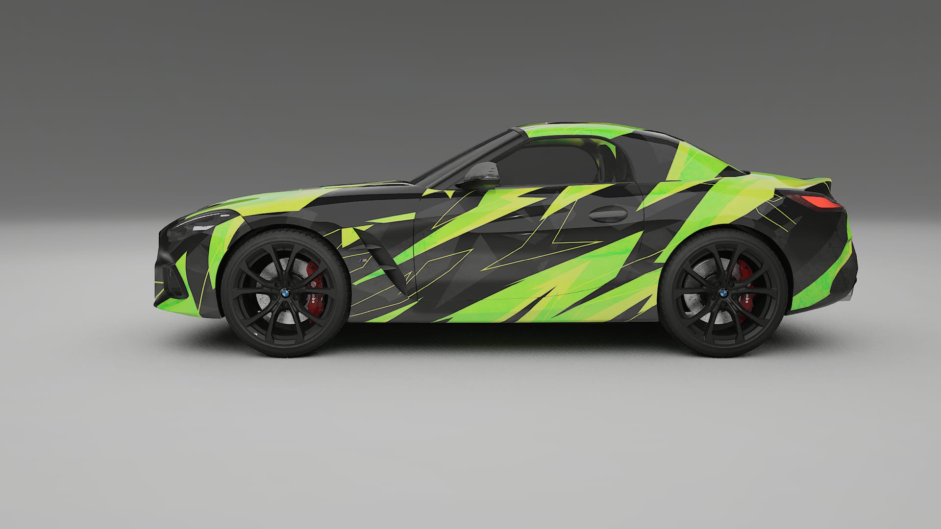 BMW Z4 G29 NINJA TURTLES – Design-Wrap PPF-Kit aus bedruckbarer Polyurethanfolie