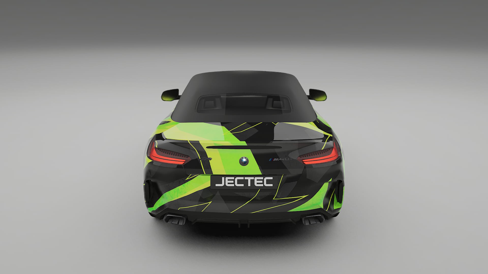 BMW Z4 G29 M40i First edition roadster NINJA TURTLES – Design-Wrap PPF-Kit aus bedruckbarer Polyurethanfolie