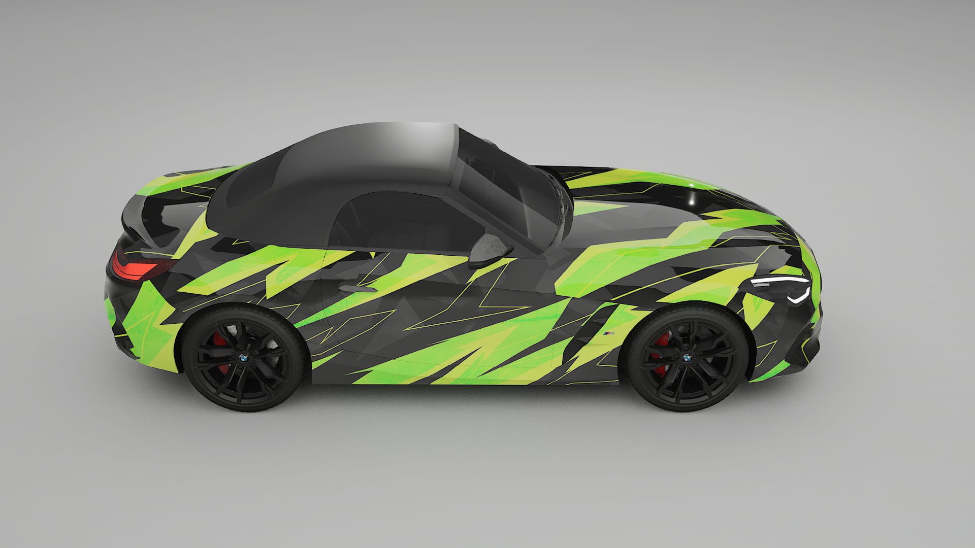 BMW Z4 G29 M40i First edition roadster NINJA TURTLES Designed Wrap PPF Kit – Printable Polyurethane Film