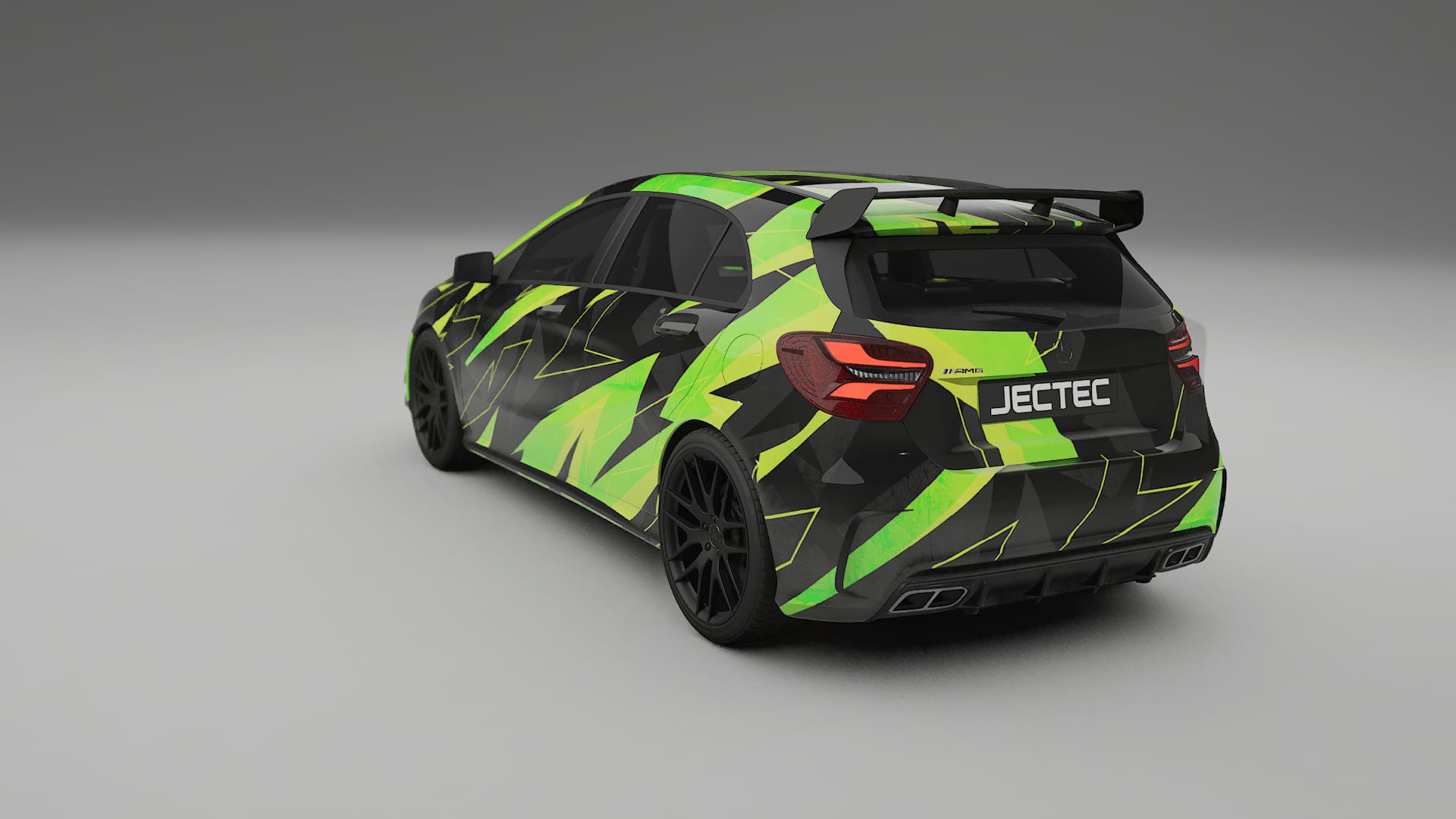 Mercedes A45 AMG W176 NINJA TURTLES Designed Wrap PPF Kit – Printable Polyurethane Film