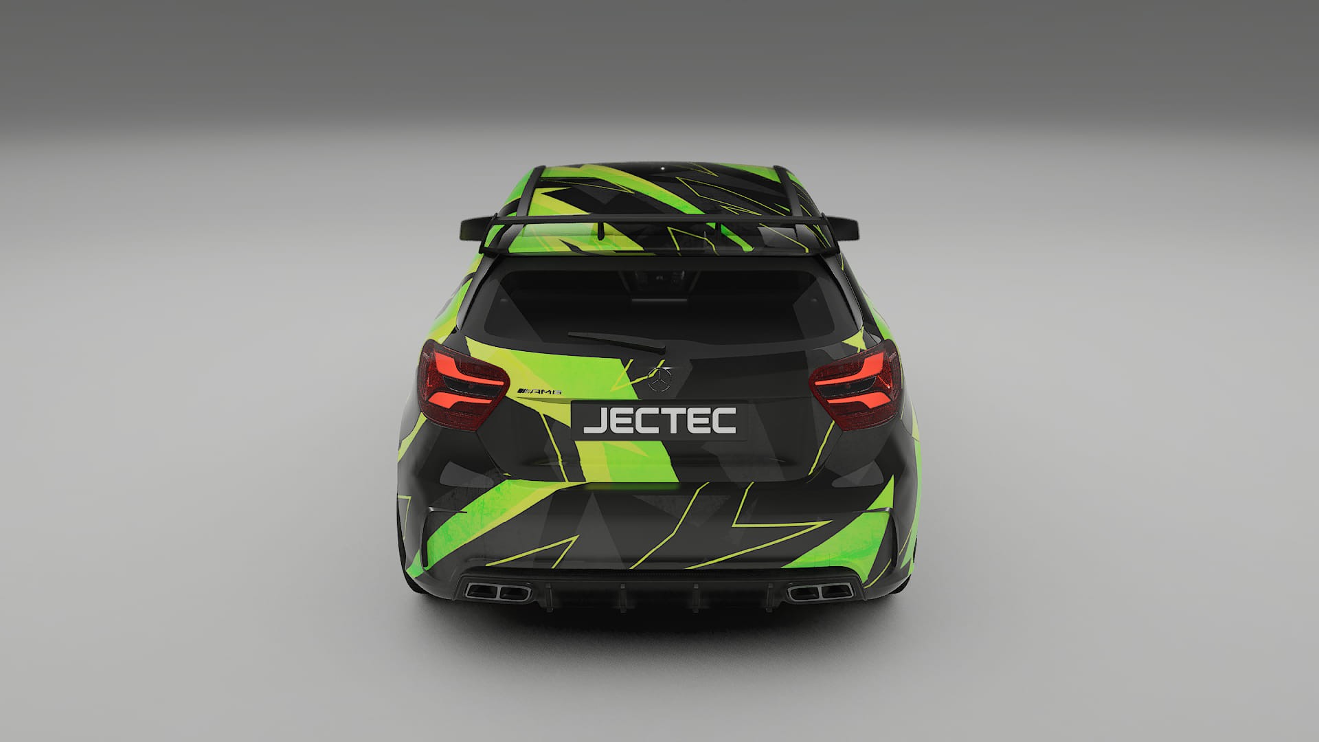 Mercedes A45 AMG W176 NINJA TURTLES Designed Wrap PPF Kit – Printable Polyurethane Film
