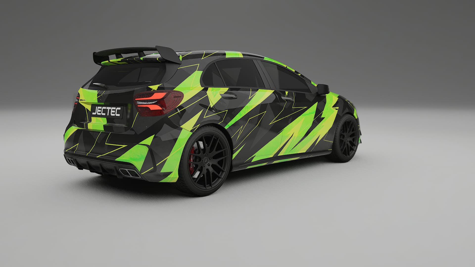 Mercedes A45 AMG W176 NINJA TURTLES Designed Wrap PPF Kit – Printable Polyurethane Film