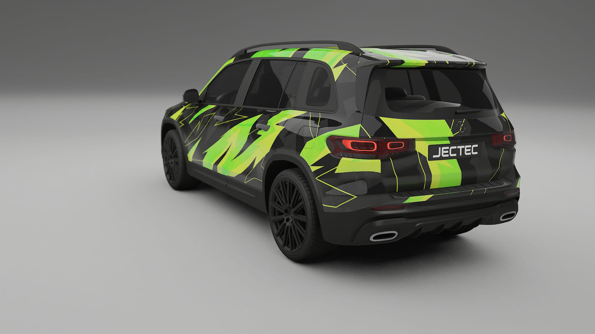 Mercedes AMG GLB NINJA TURTLES Designed Wrap PPF Kit – Printable Polyurethane Film