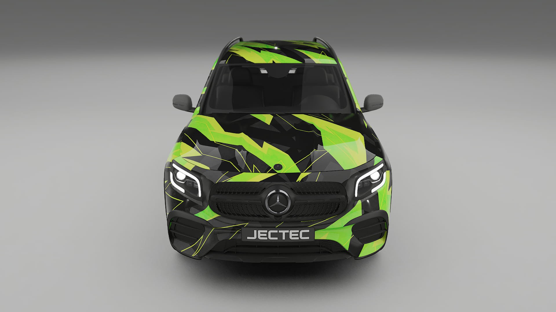 Mercedes AMG GLB NINJA TURTLES Designed Wrap PPF Kit – Printable Polyurethane Film
