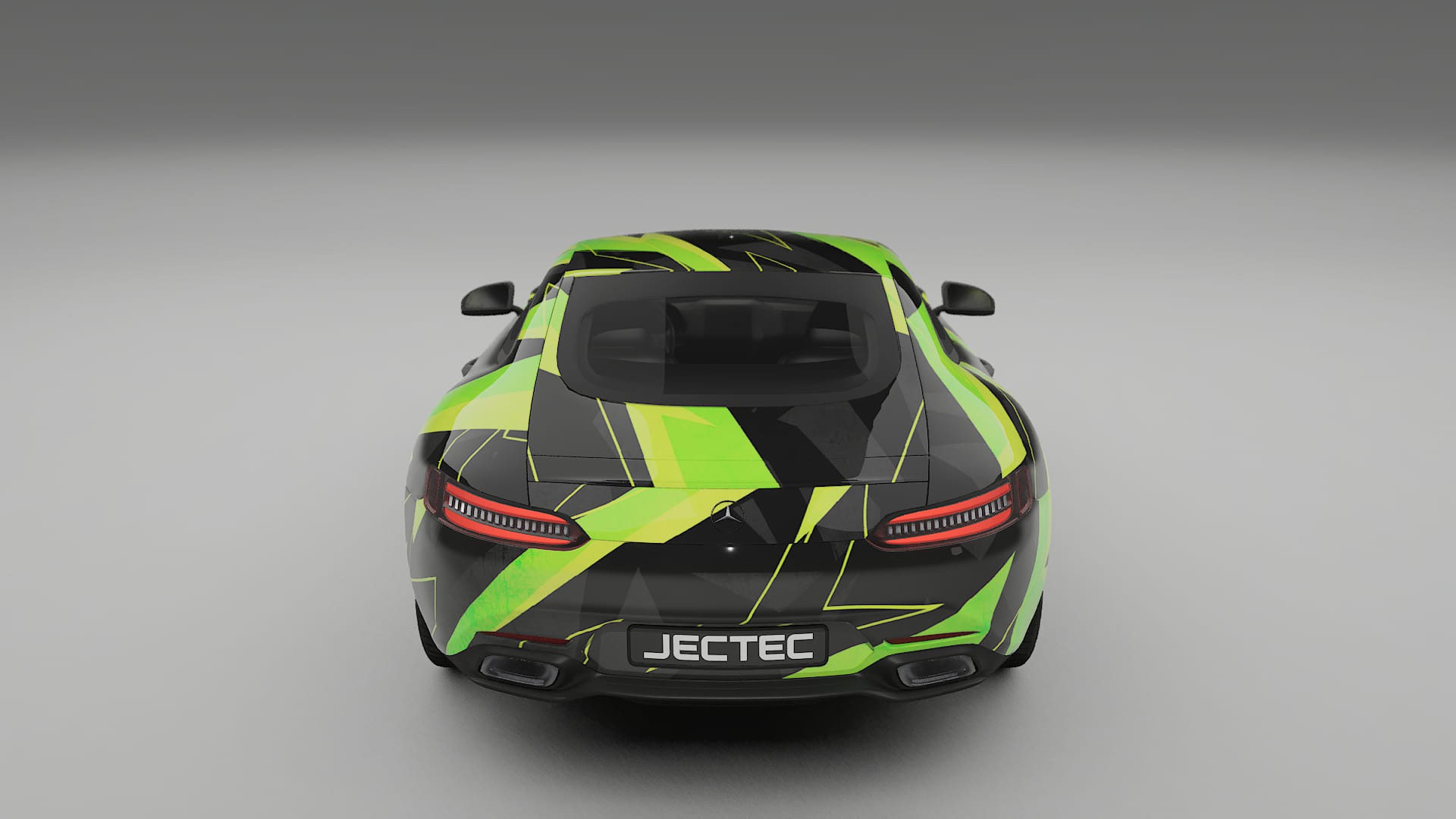 Mercedes AMG GT C190 Coupe NINJA TURTLES – Design-Wrap PPF-Kit aus bedruckbarer Polyurethanfolie