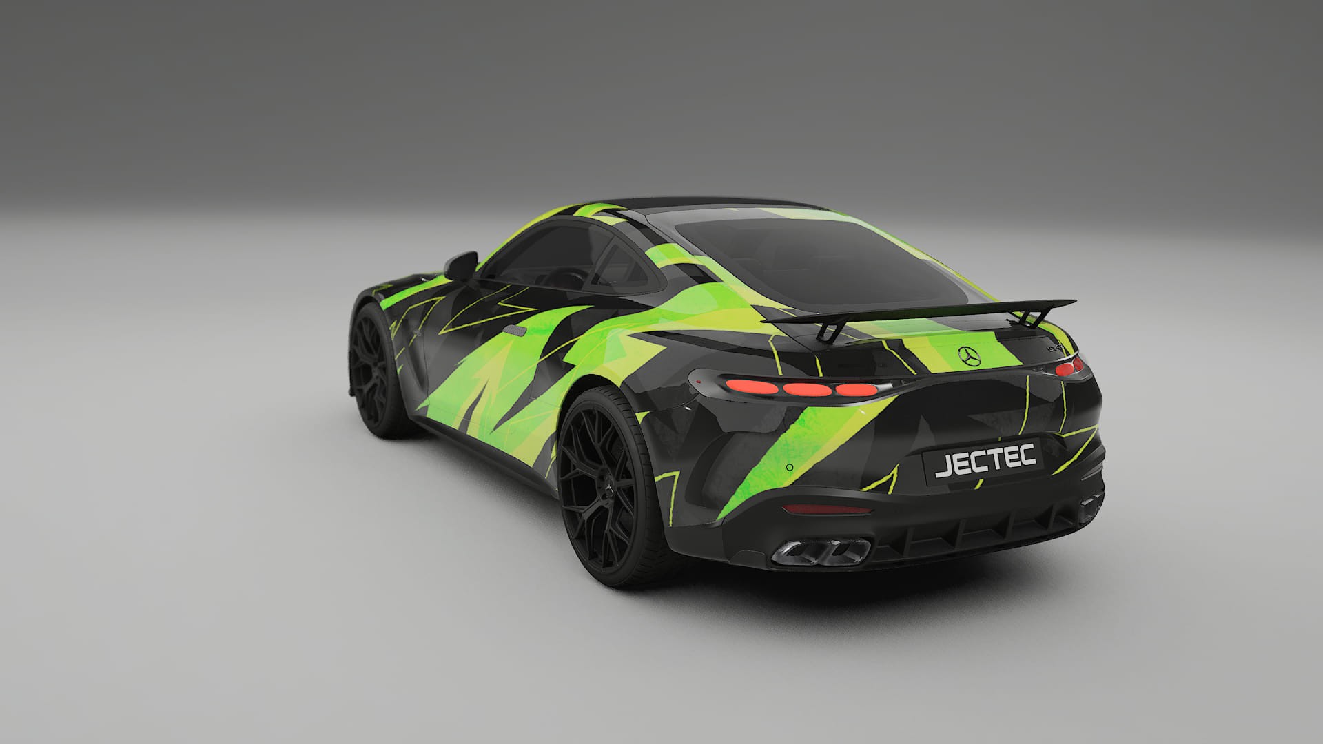 Mercedes AMG GT Coupe C192 NINJA TURTLES Designed Wrap PPF Kit – Printable Polyurethane Film