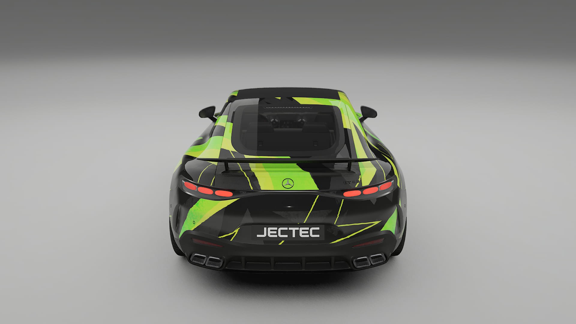 Mercedes AMG GT Coupe C192 NINJA TURTLES Designed Wrap PPF Kit – Printable Polyurethane Film