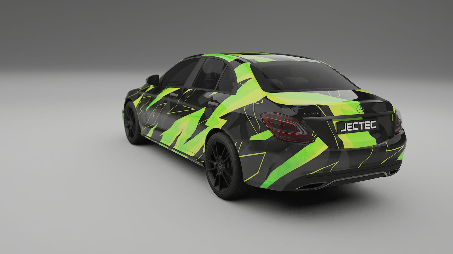 Mercedes C-class W205 AMG sedan NINJA TURTLES Designed Wrap PPF Kit – Printable Polyurethane Film