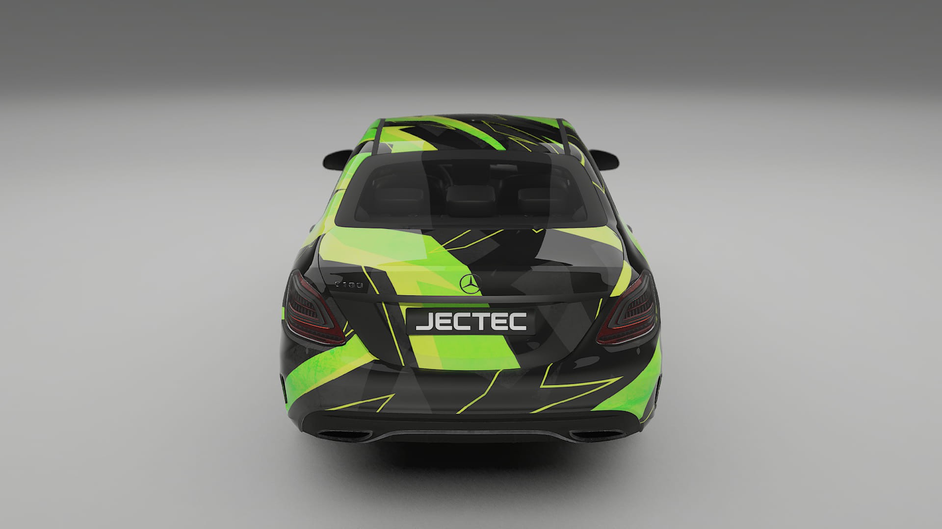 Mercedes C-class W205 AMG sedan NINJA TURTLES Designed Wrap PPF Kit – Printable Polyurethane Film