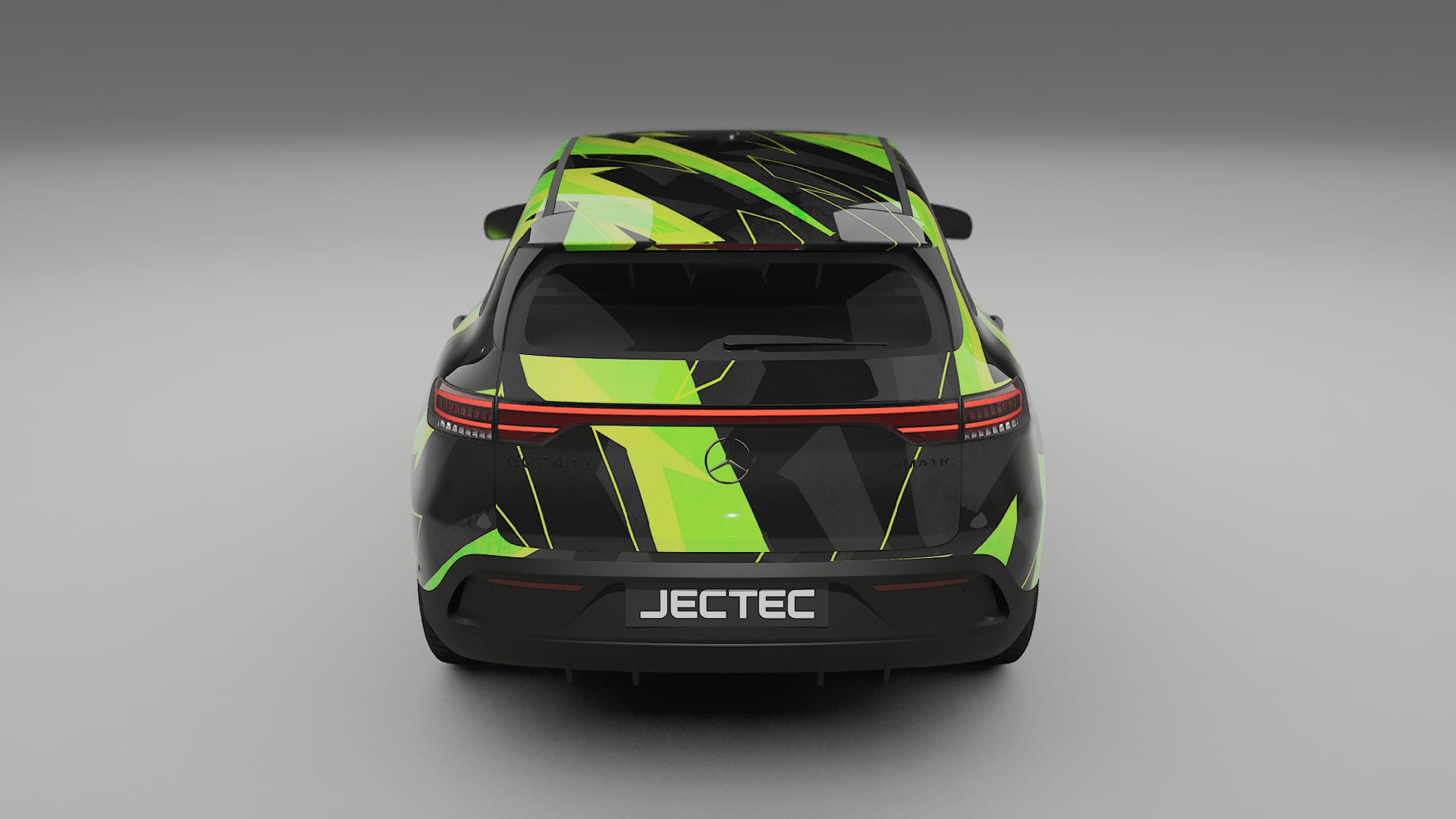Mercedes EQC AMG NINJA TURTLES – Design-Wrap PPF-Kit aus bedruckbarer Polyurethanfolie