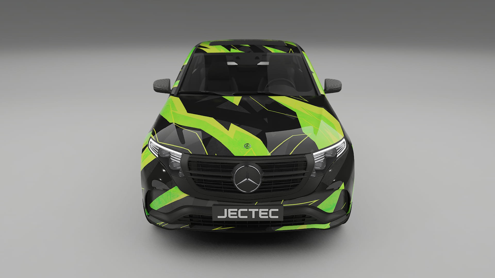 Mercedes EQC AMG NINJA TURTLES – Design-Wrap PPF-Kit aus bedruckbarer Polyurethanfolie