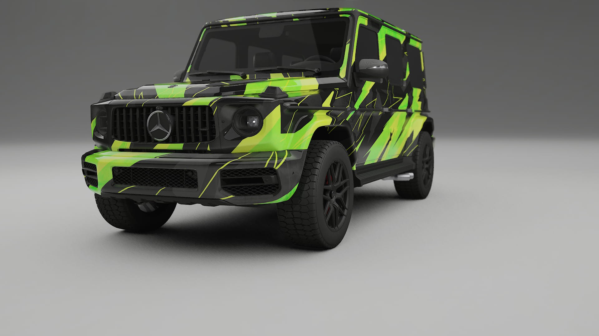 Mercedes G63 AMG W463A NINJA TURTLES Designed Wrap PPF Kit – Printable Polyurethane Film