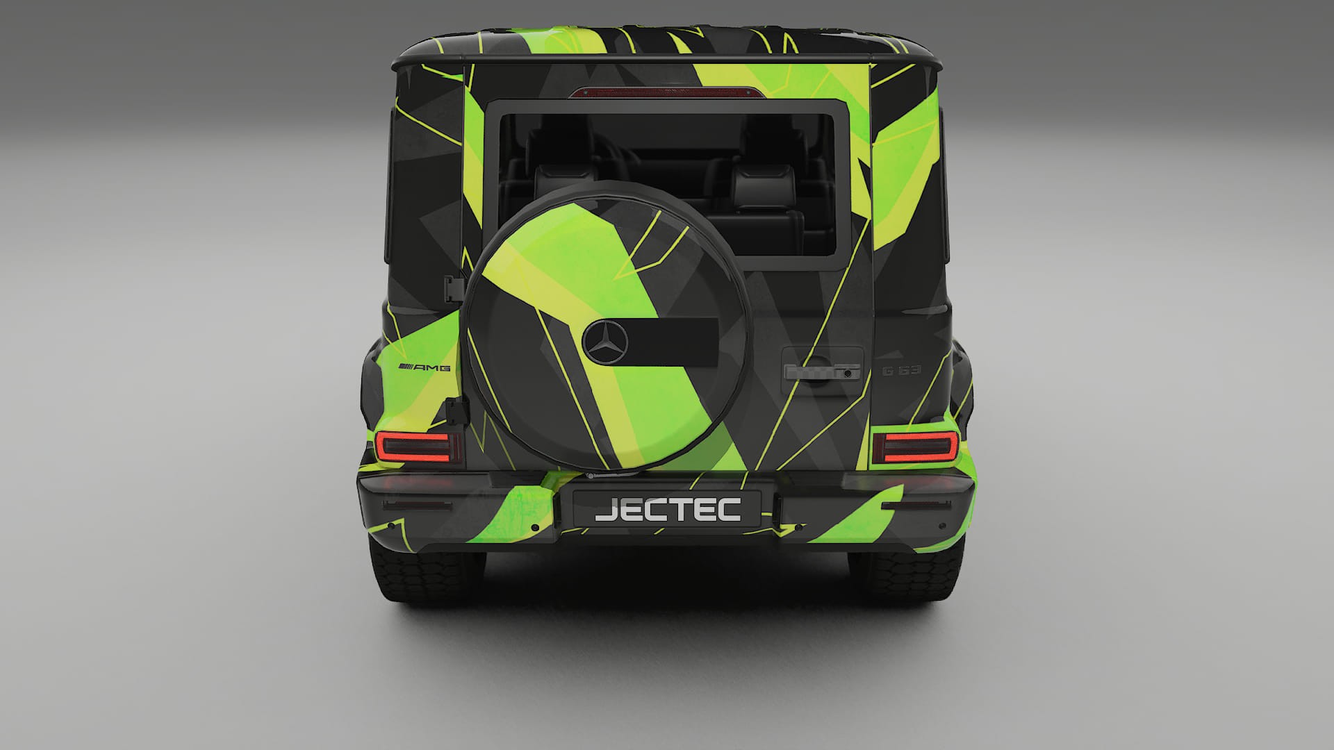 Mercedes G63 AMG W463A NINJA TURTLES – Design-Wrap PPF-Kit aus bedruckbarer Polyurethanfolie