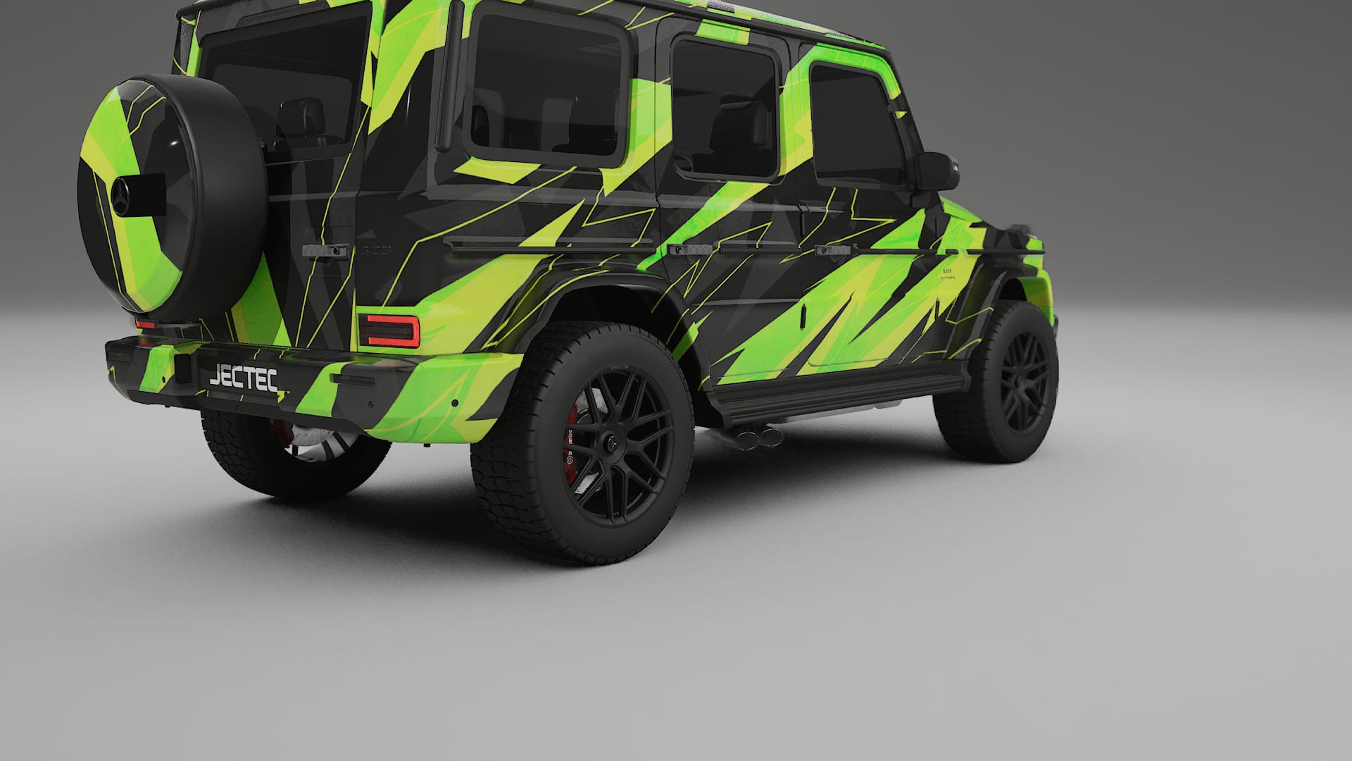 Mercedes G63 AMG W463A NINJA TURTLES Designed Wrap PPF Kit – Printable Polyurethane Film
