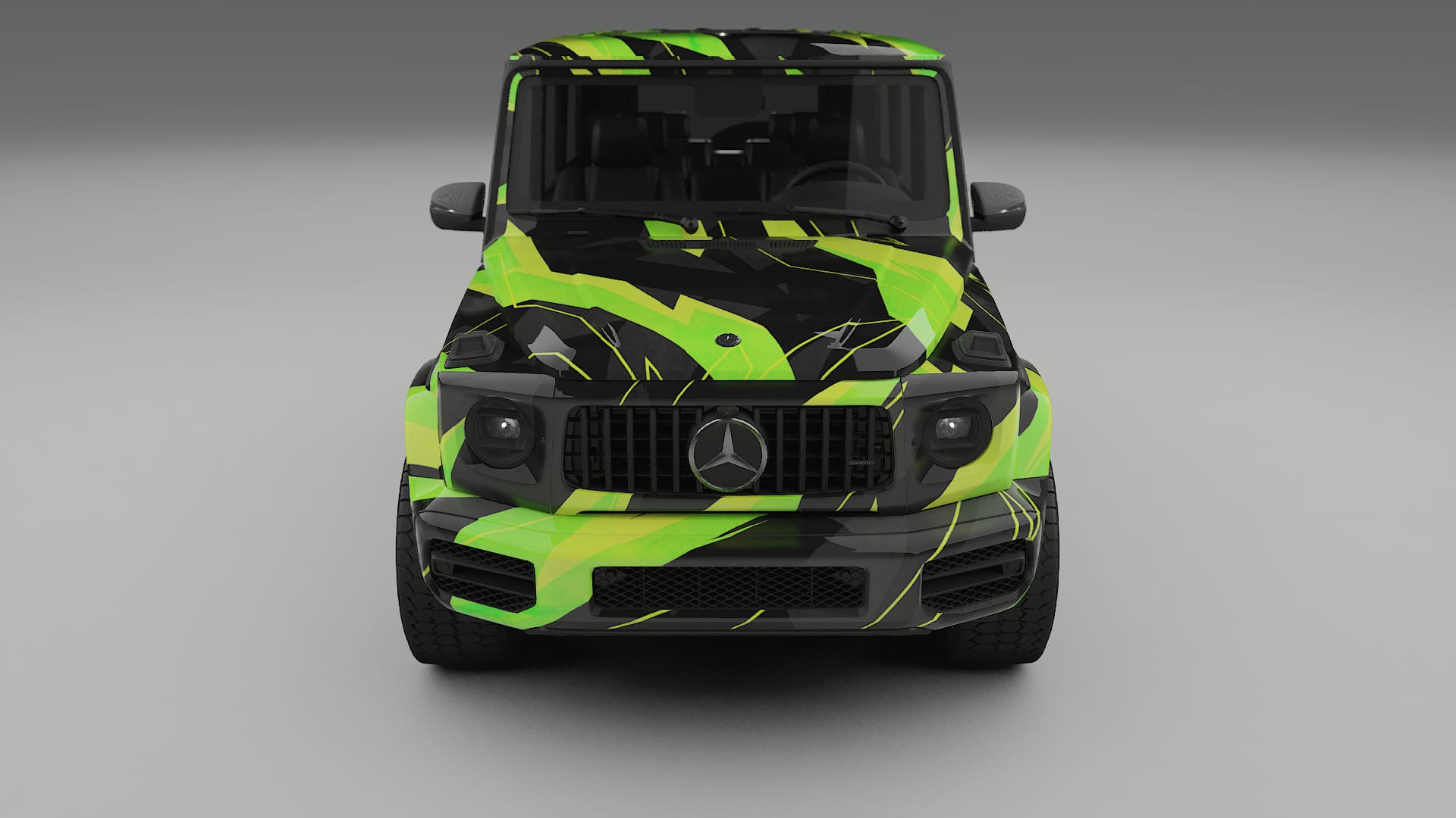 Mercedes G63 AMG W463A NINJA TURTLES Designed Wrap PPF Kit – Printable Polyurethane Film