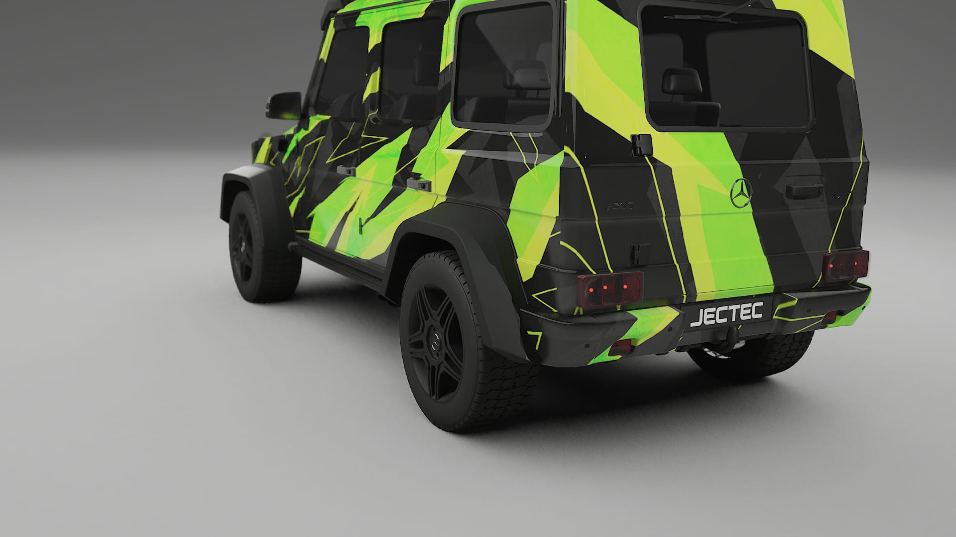 Mercedes G-class 4x4 W463 NINJA TURTLES Designed Wrap PPF Kit – Printable Polyurethane Film
