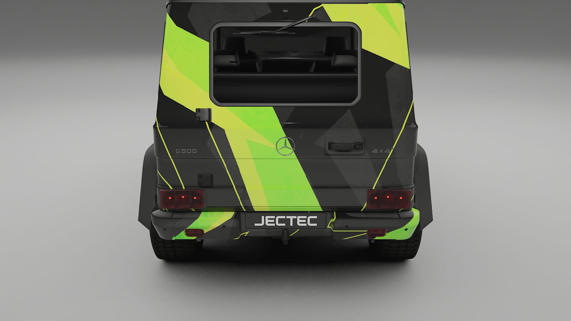 Mercedes G-class 4x4 W463 NINJA TURTLES – Design-Wrap PPF-Kit aus bedruckbarer Polyurethanfolie