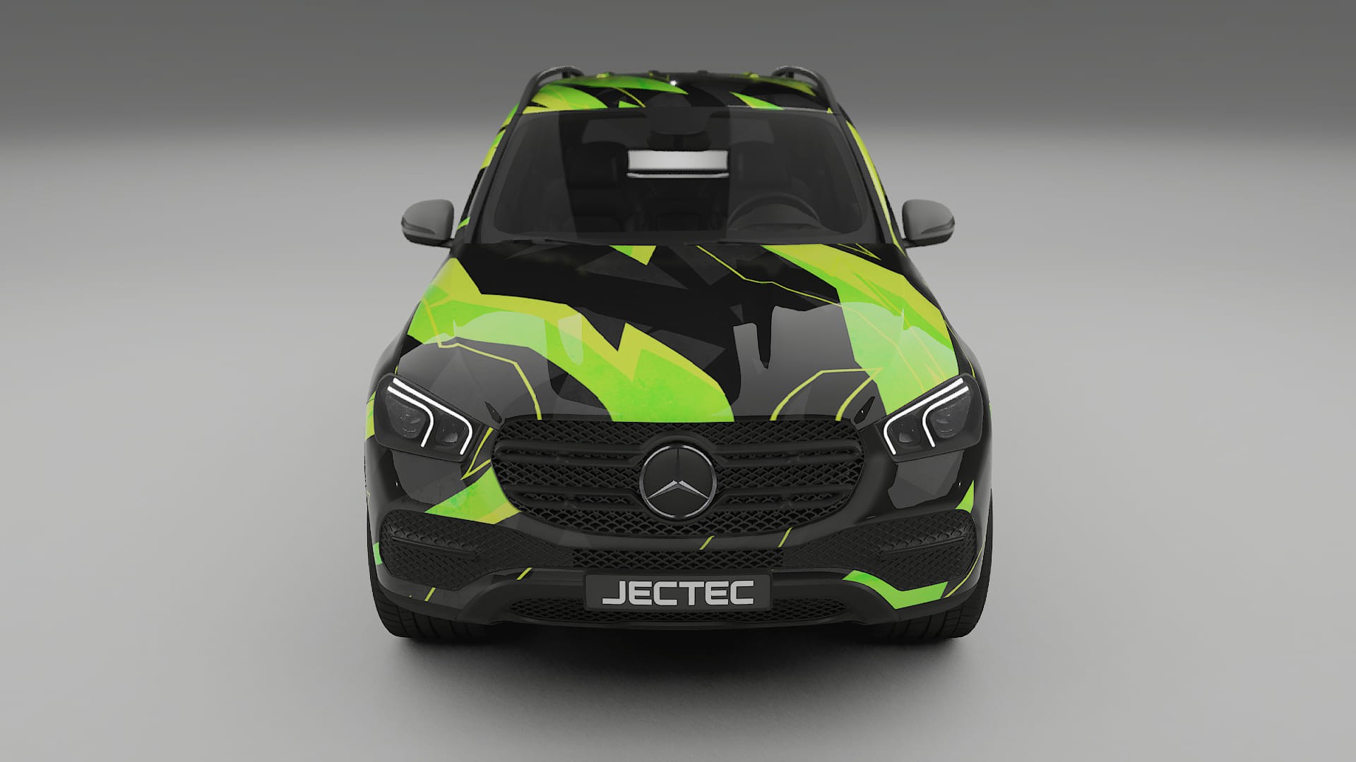 Mercedes GLE W167 NINJA TURTLES – Design-Wrap PPF-Kit aus bedruckbarer Polyurethanfolie