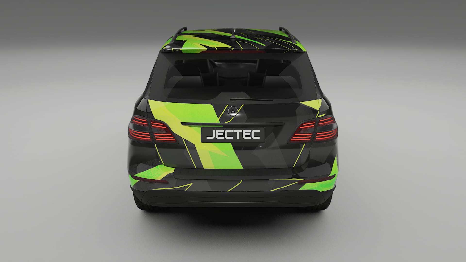 Mercedes M-class W166 NINJA TURTLES Designed Wrap PPF Kit – Printable Polyurethane Film