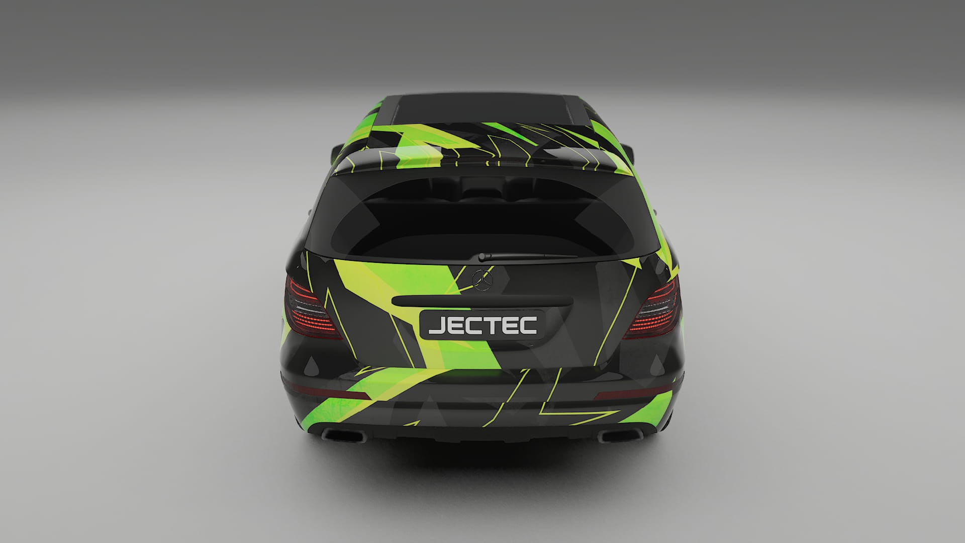 Mercedes R-class W251 facelift LCI NINJA TURTLES – Design-Wrap PPF-Kit aus bedruckbarer Polyurethanfolie