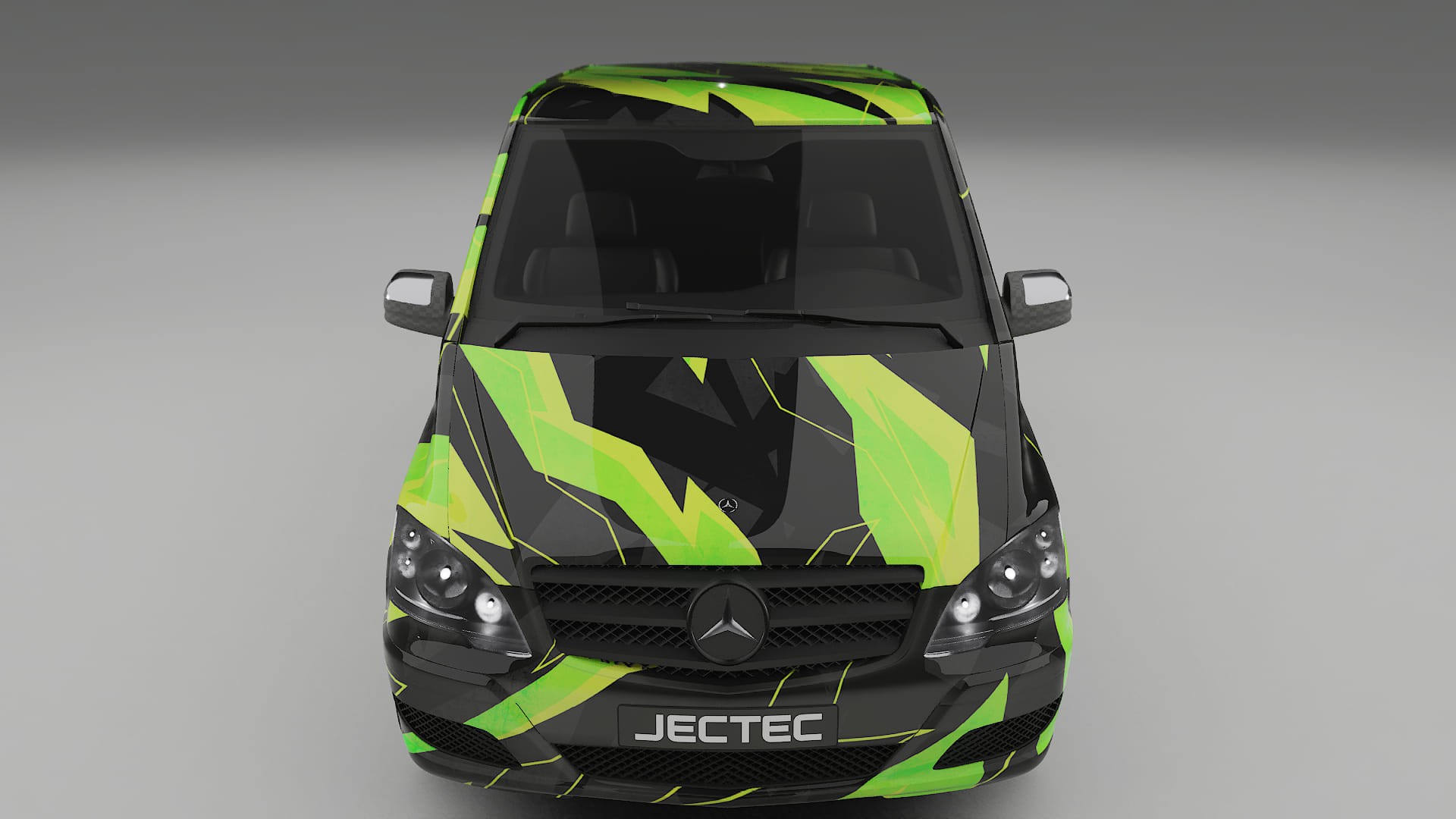 Mercedes Viano Extralong W439 Facelift LCI NINJA TURTLES Designed Wrap PPF Kit – Printable Polyurethane Film