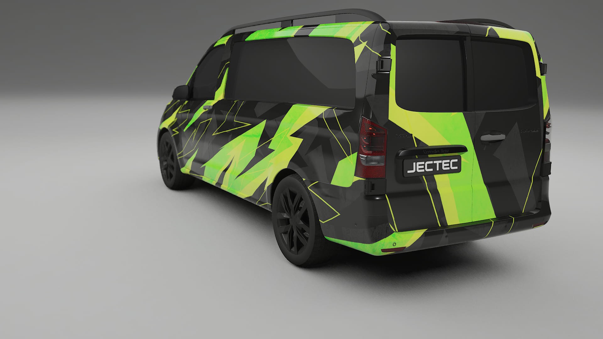 Mercedes Vito Short W447 prefacelift pre-LCI NINJA TURTLES Designed Wrap PPF Kit – Printable Polyurethane Film
