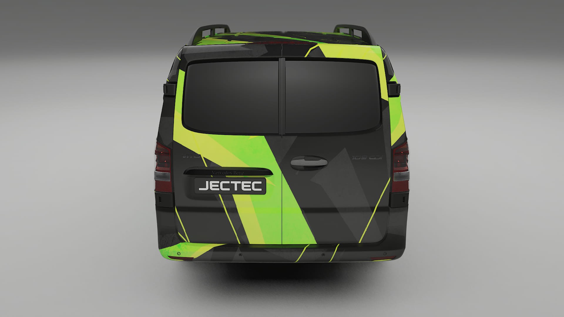 Mercedes Vito Short W447 prefacelift pre-LCI NINJA TURTLES Designed Wrap PPF Kit – Printable Polyurethane Film