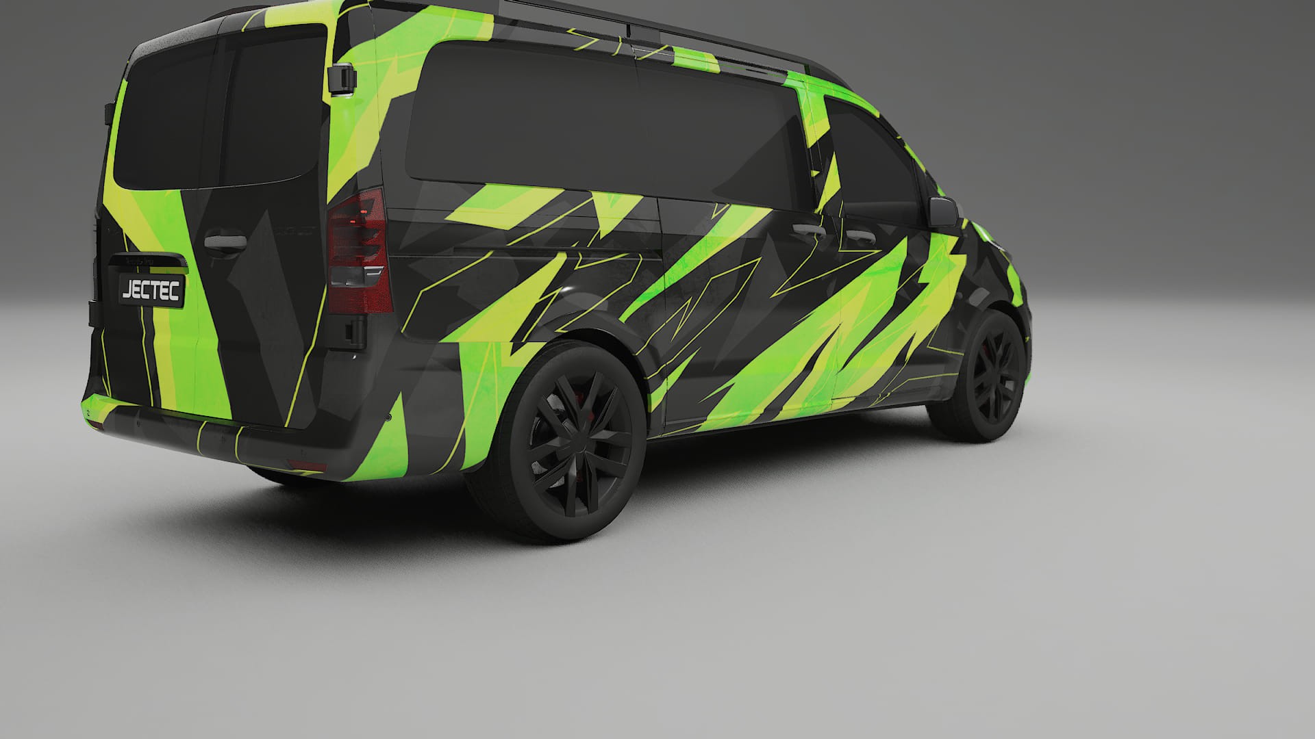 Mercedes Vito Short W447 prefacelift pre-LCI NINJA TURTLES – Design-Wrap PPF-Kit aus bedruckbarer Polyurethanfolie