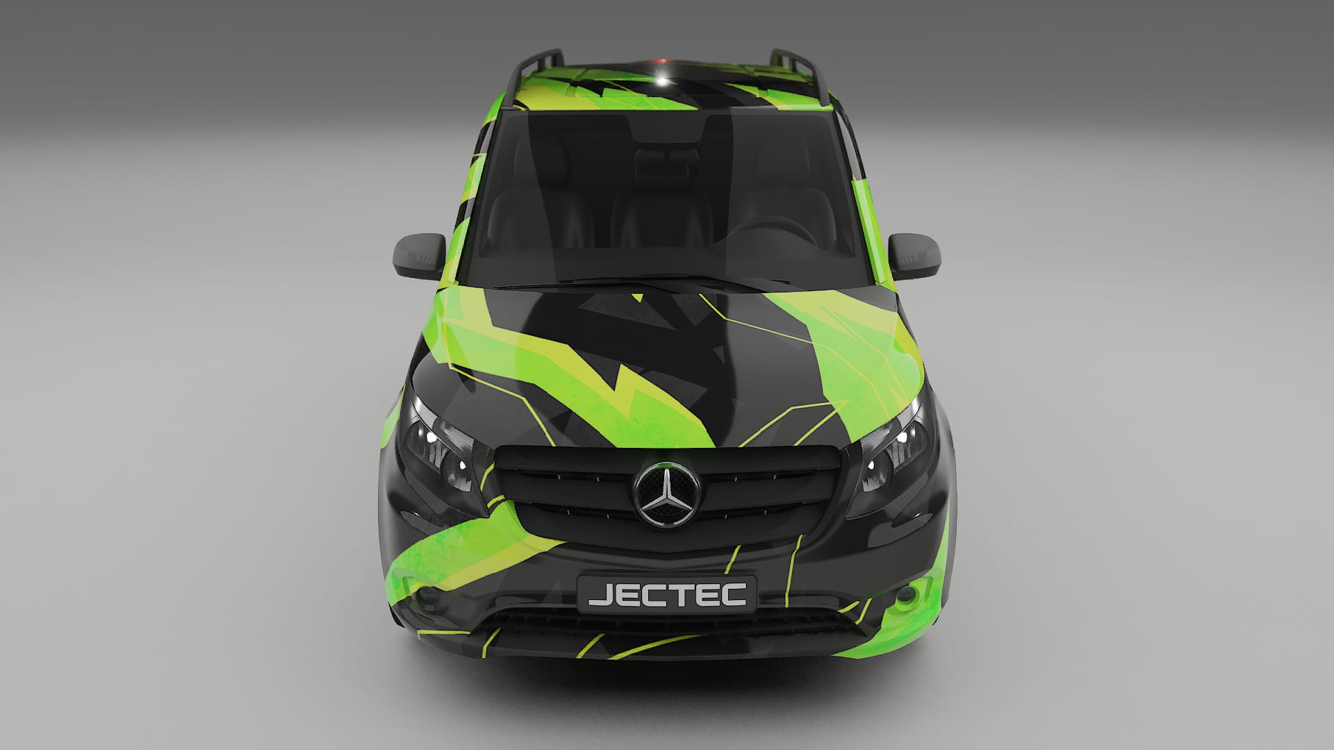 Mercedes Vito Short W447 prefacelift pre-LCI NINJA TURTLES Designed Wrap PPF Kit – Printable Polyurethane Film