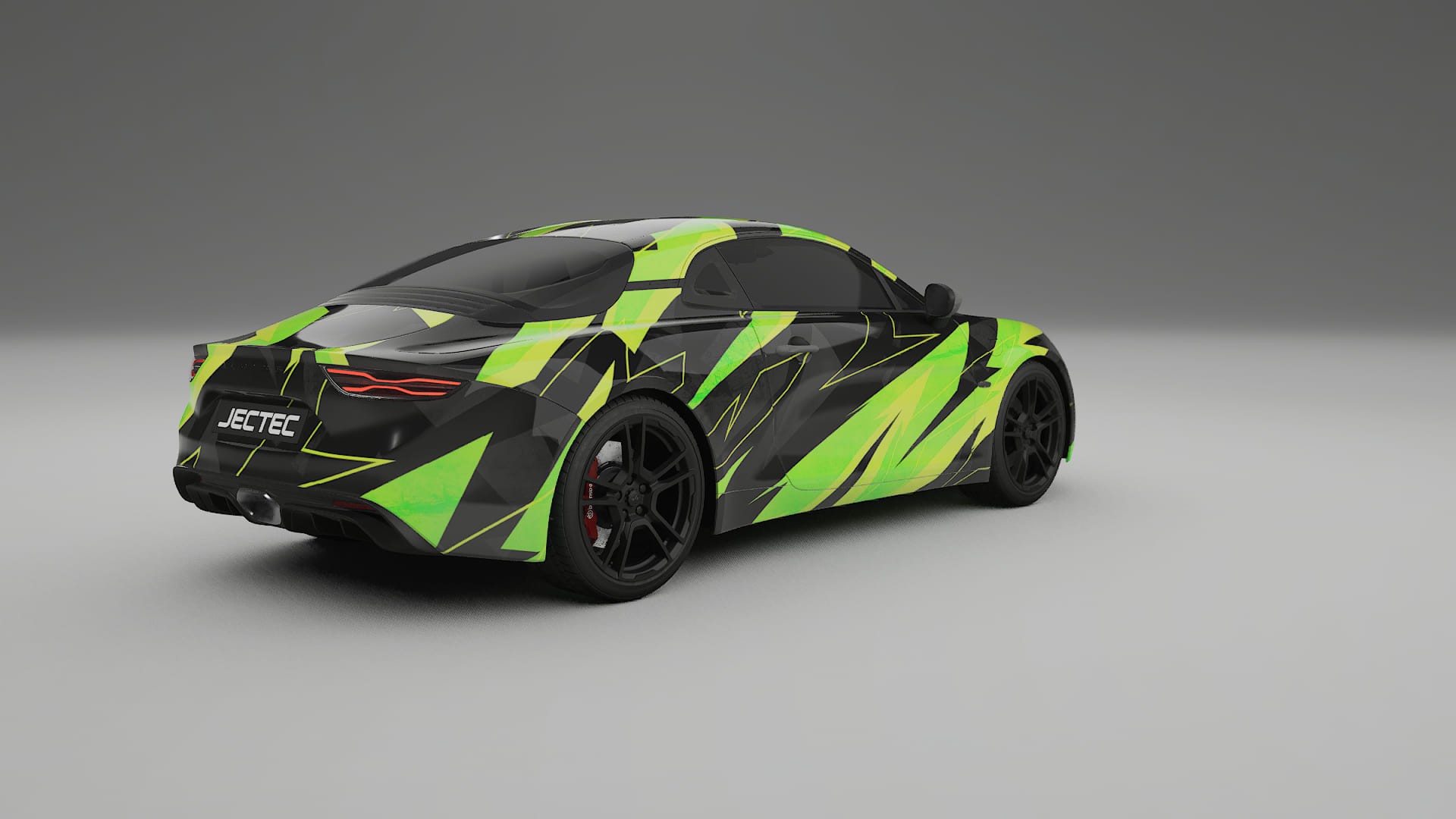 Renault Alpine A110 NINJA TURTLES Designed Wrap PPF Kit – Printable Polyurethane Film