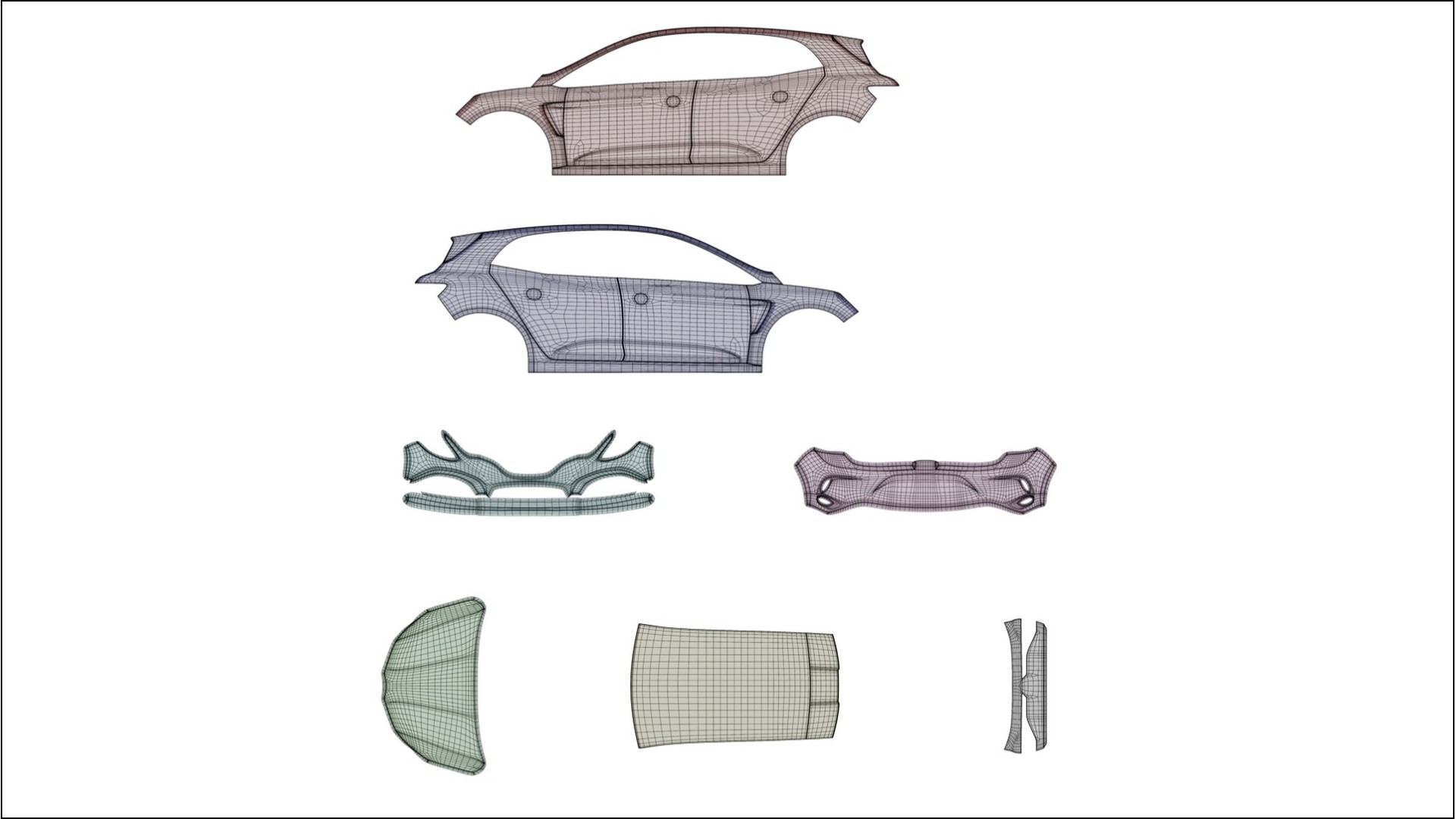 Renault Megane RS IV NINJA TURTLES Designed Wrap PPF Kit – Printable Polyurethane Film