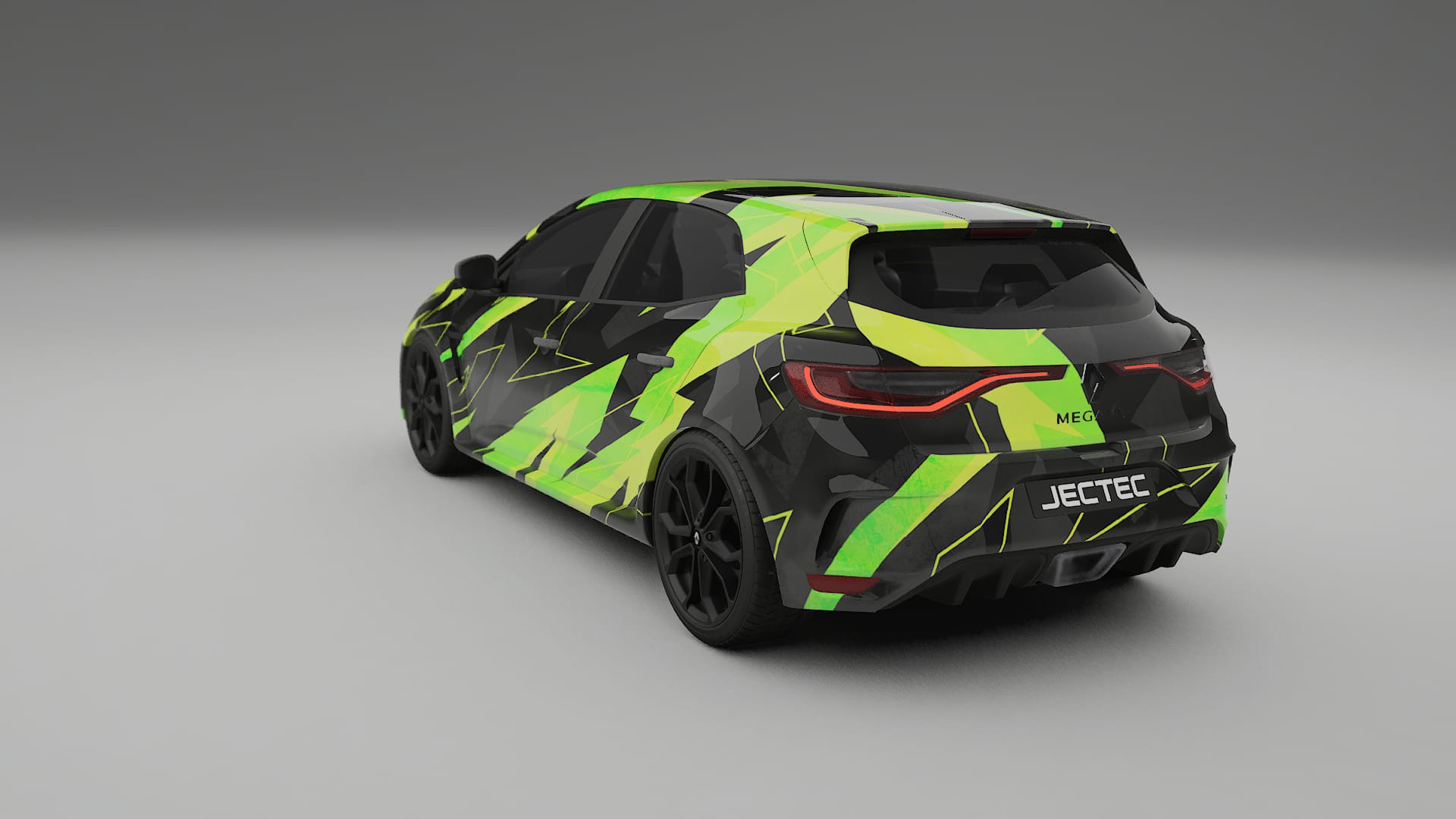 Renault Megane RS IV NINJA TURTLES Designed Wrap PPF Kit – Printable Polyurethane Film