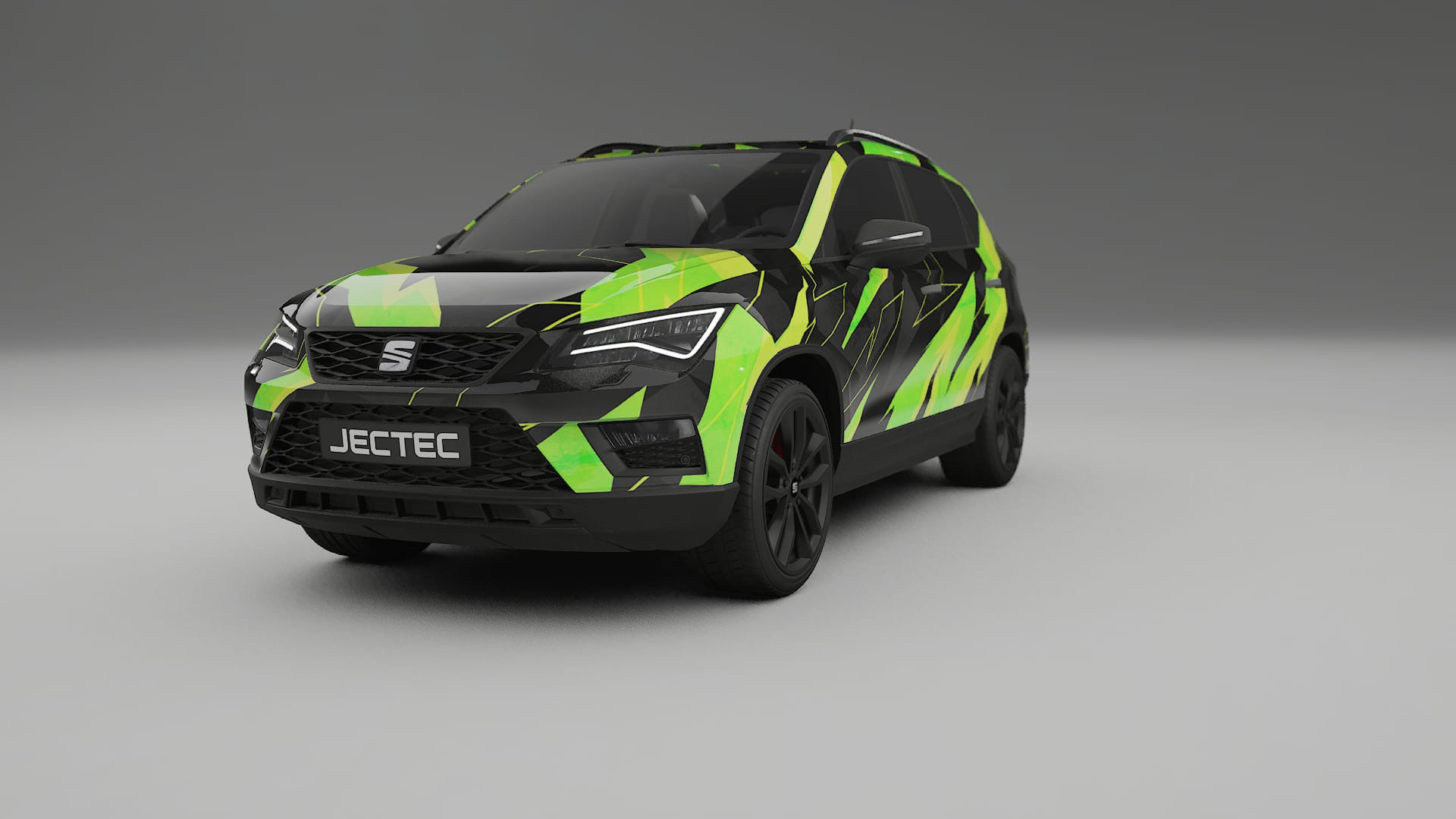 Seat Ateca KH7 NINJA TURTLES Designed Wrap PPF Kit – Printable Polyurethane Film