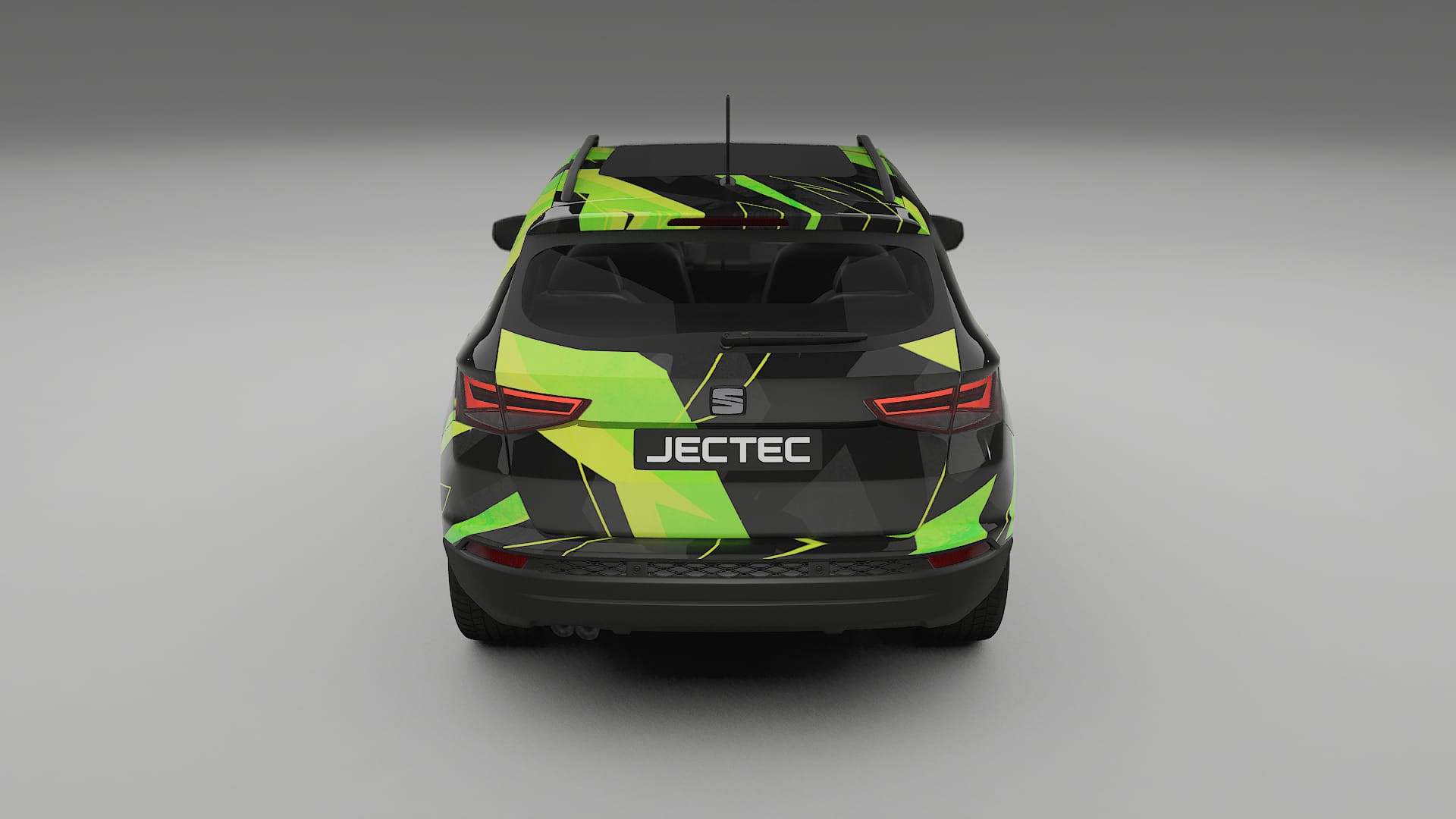 Seat Ateca KH7 NINJA TURTLES – Design-Wrap PPF-Kit aus bedruckbarer Polyurethanfolie