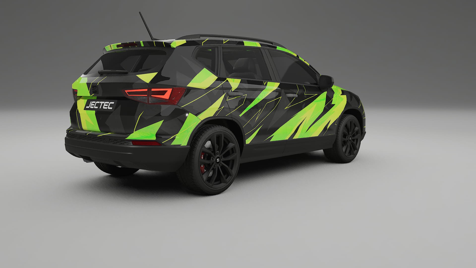 Seat Ateca KH7 NINJA TURTLES Designed Wrap PPF Kit – Printable Polyurethane Film