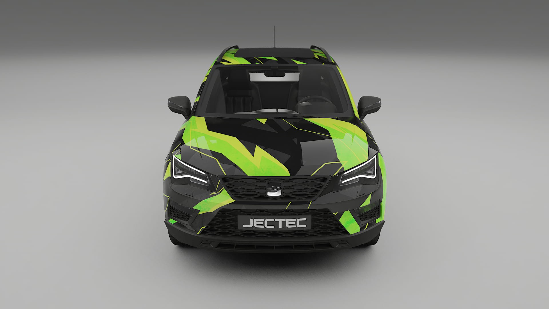 Seat Ateca KH7 NINJA TURTLES – Design-Wrap PPF-Kit aus bedruckbarer Polyurethanfolie