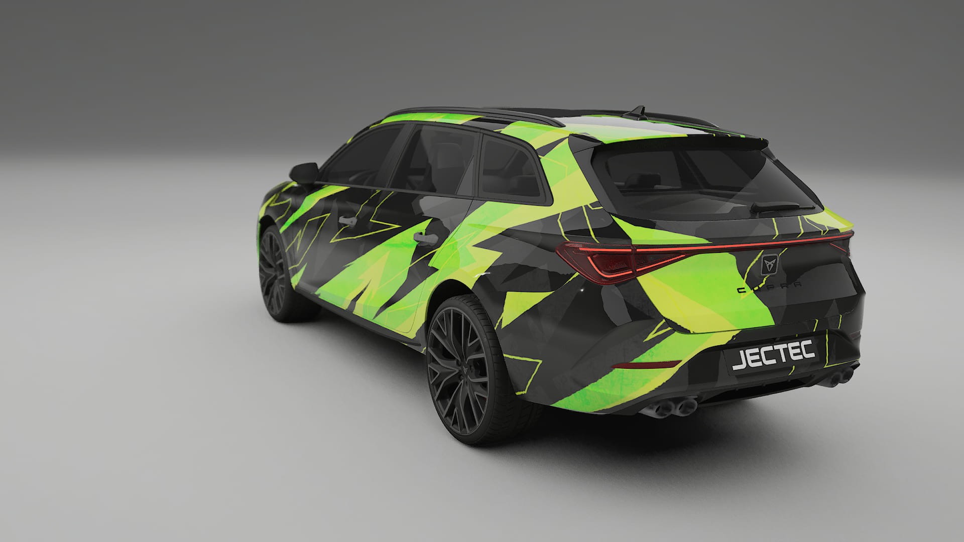 Seat Leon Cupra KL NINJA TURTLES Designed Wrap PPF Kit – Printable Polyurethane Film