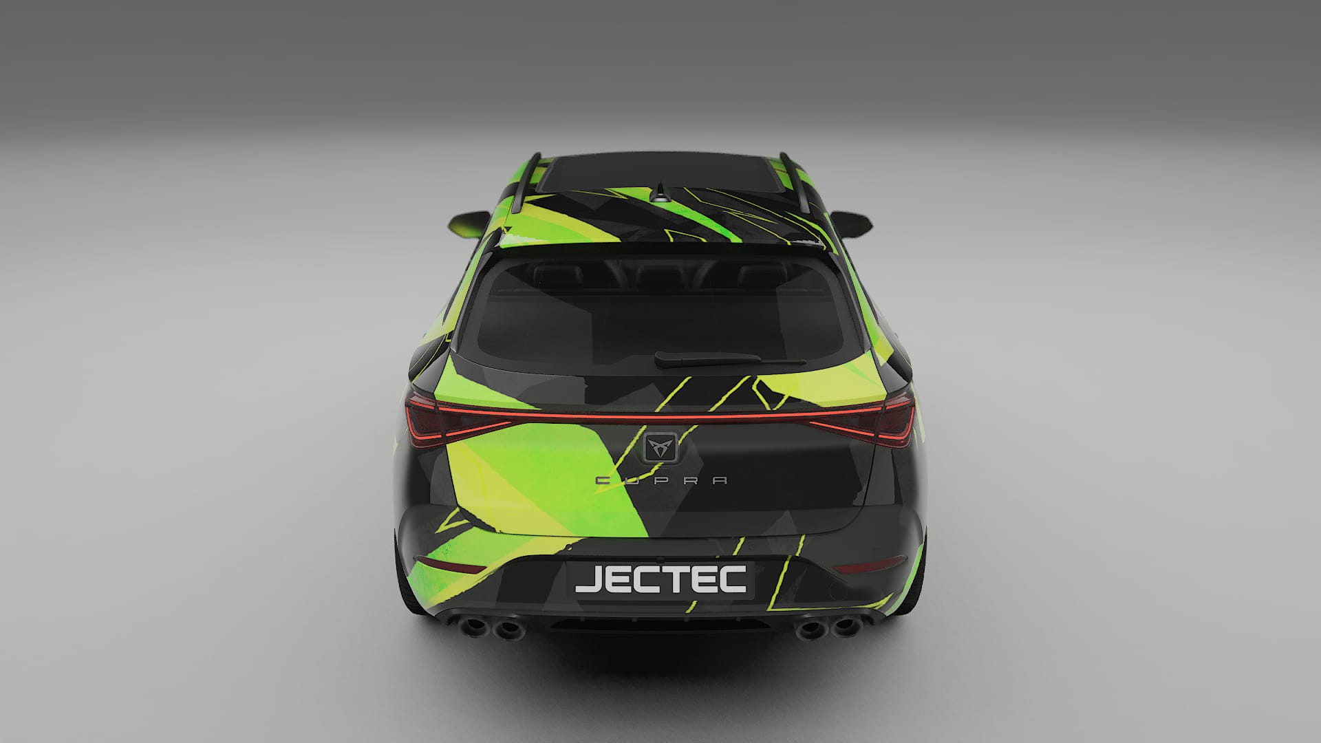 Seat Leon Cupra KL NINJA TURTLES – Design-Wrap PPF-Kit aus bedruckbarer Polyurethanfolie