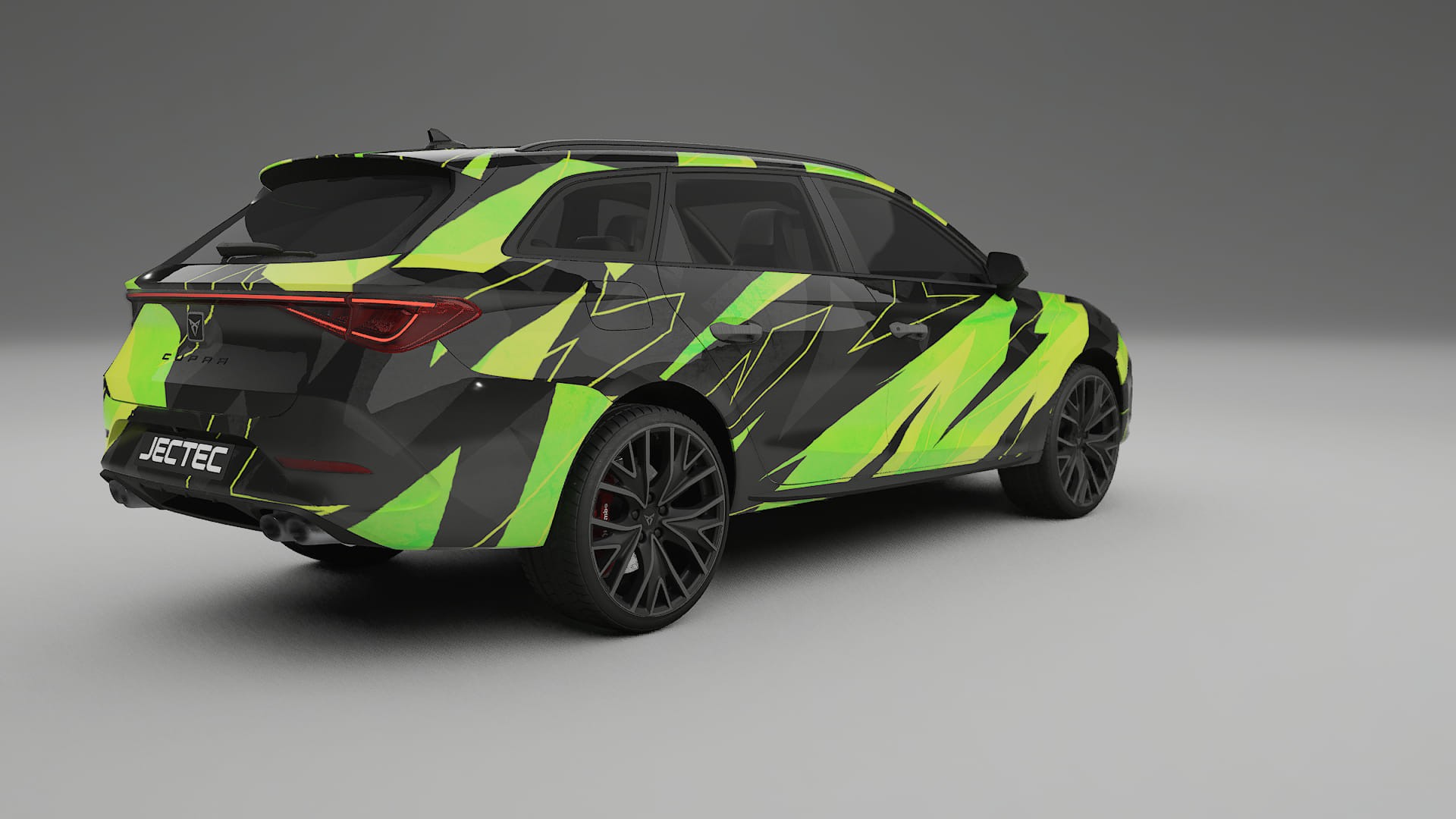 Seat Leon Cupra KL NINJA TURTLES Designed Wrap PPF Kit – Printable Polyurethane Film