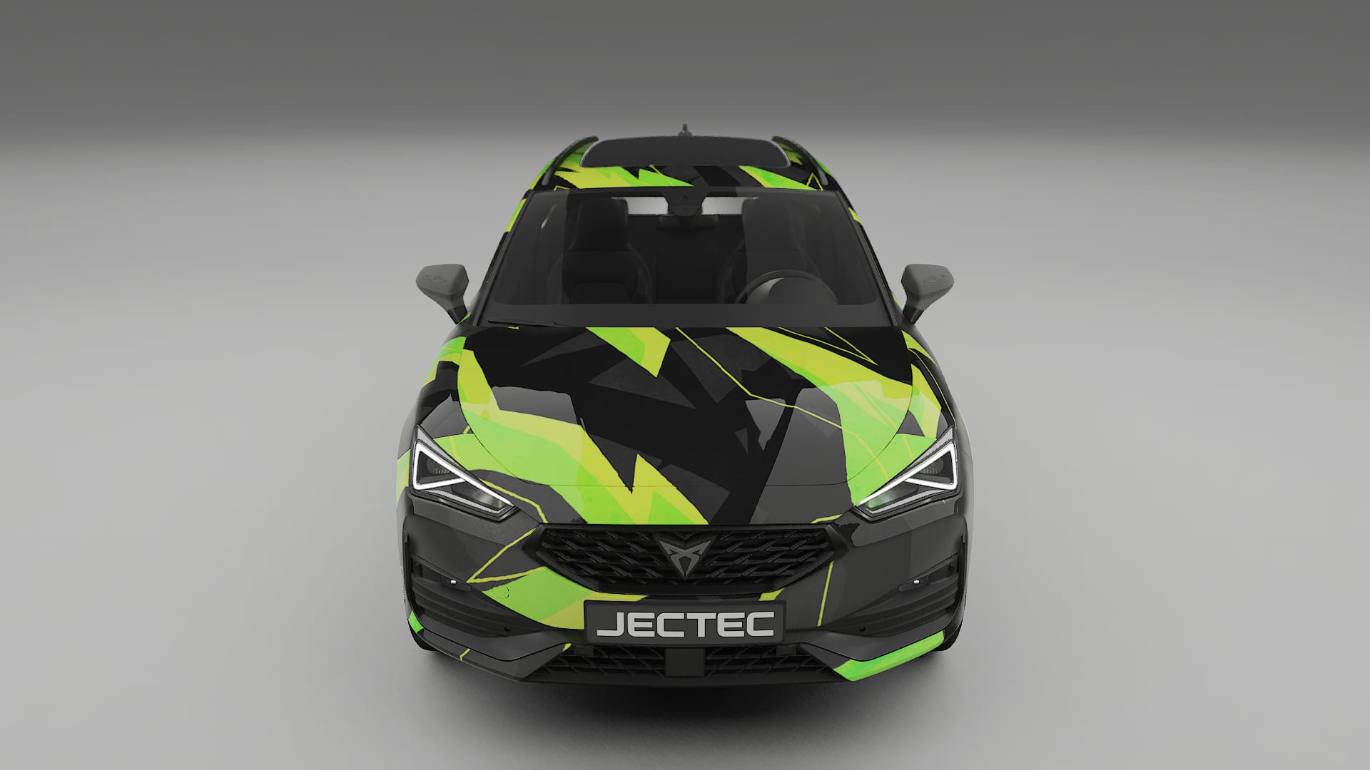 Seat Leon Cupra KL NINJA TURTLES – Design-Wrap PPF-Kit aus bedruckbarer Polyurethanfolie