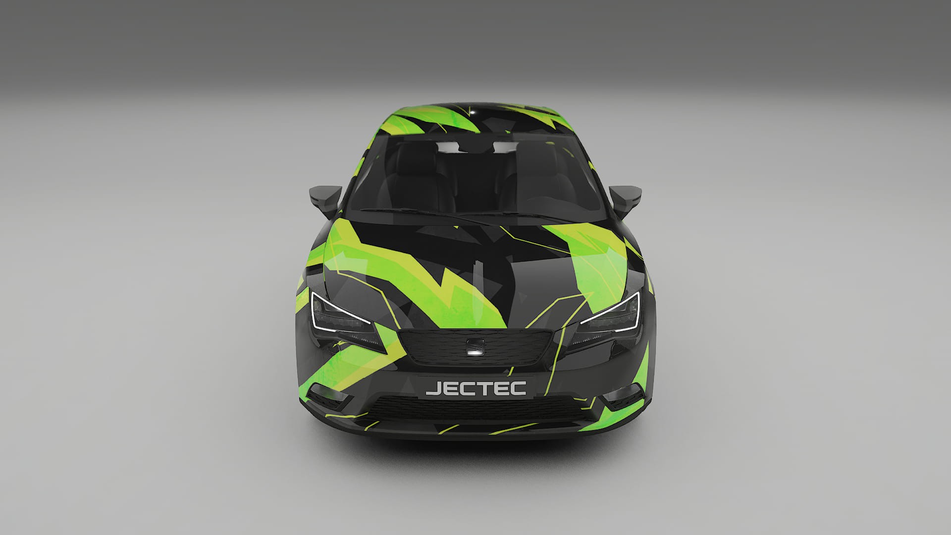 Seat Leon FR 5F NINJA TURTLES – Design-Wrap PPF-Kit aus bedruckbarer Polyurethanfolie